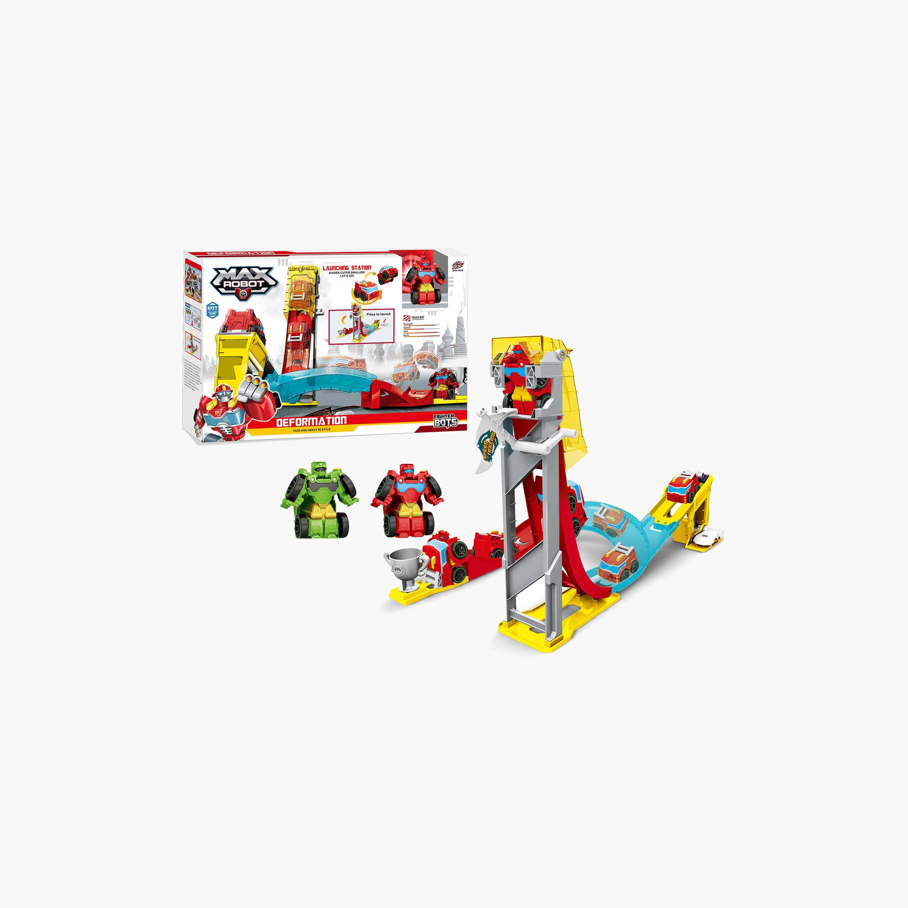 مجموعة روبوت قابل للتحول ومضمار من إف سي زد-toys-playvehicles-vehicleplaysets-image-2