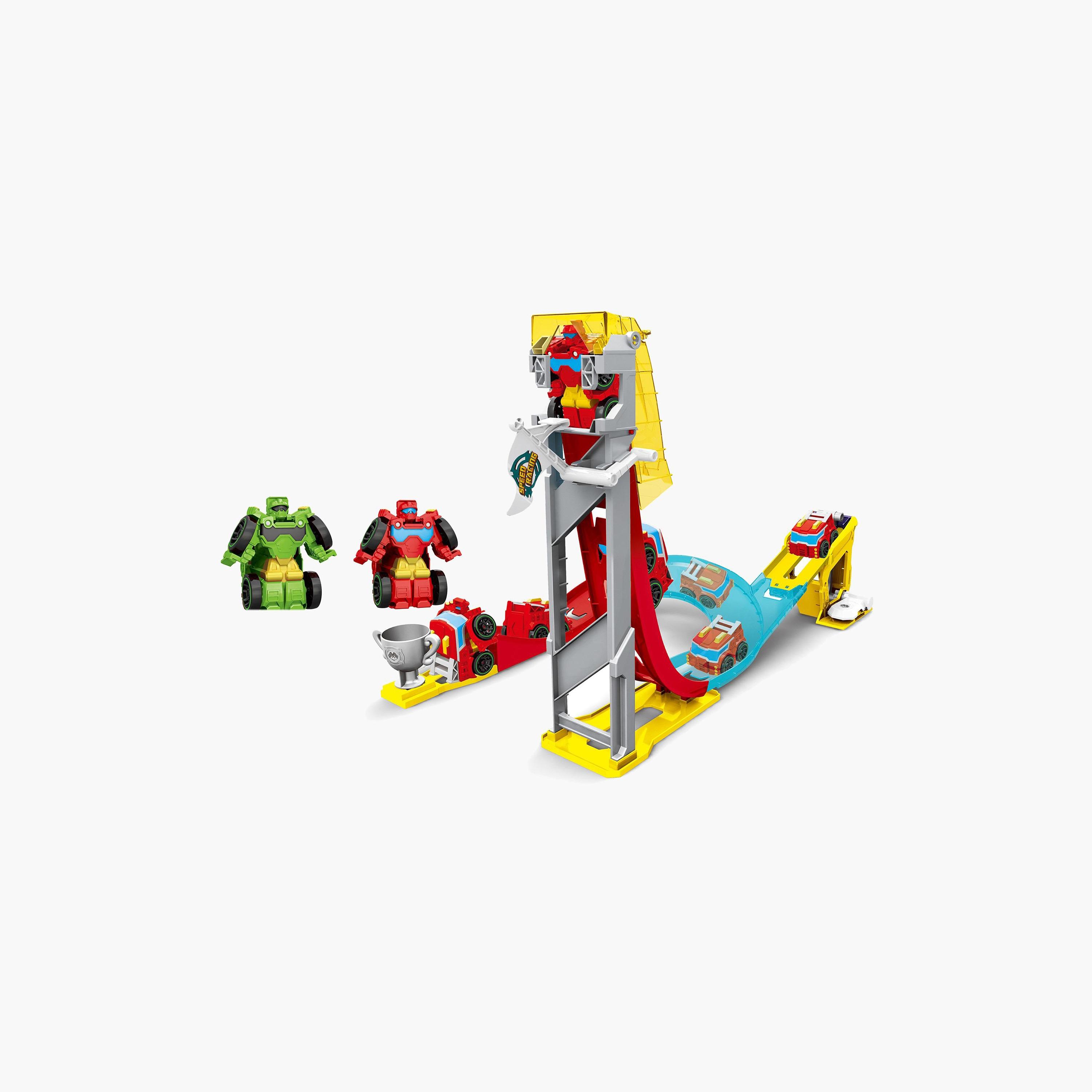 مجموعة روبوت قابل للتحول ومضمار من إف سي زد-toys-playvehicles-vehicleplaysets-image-3