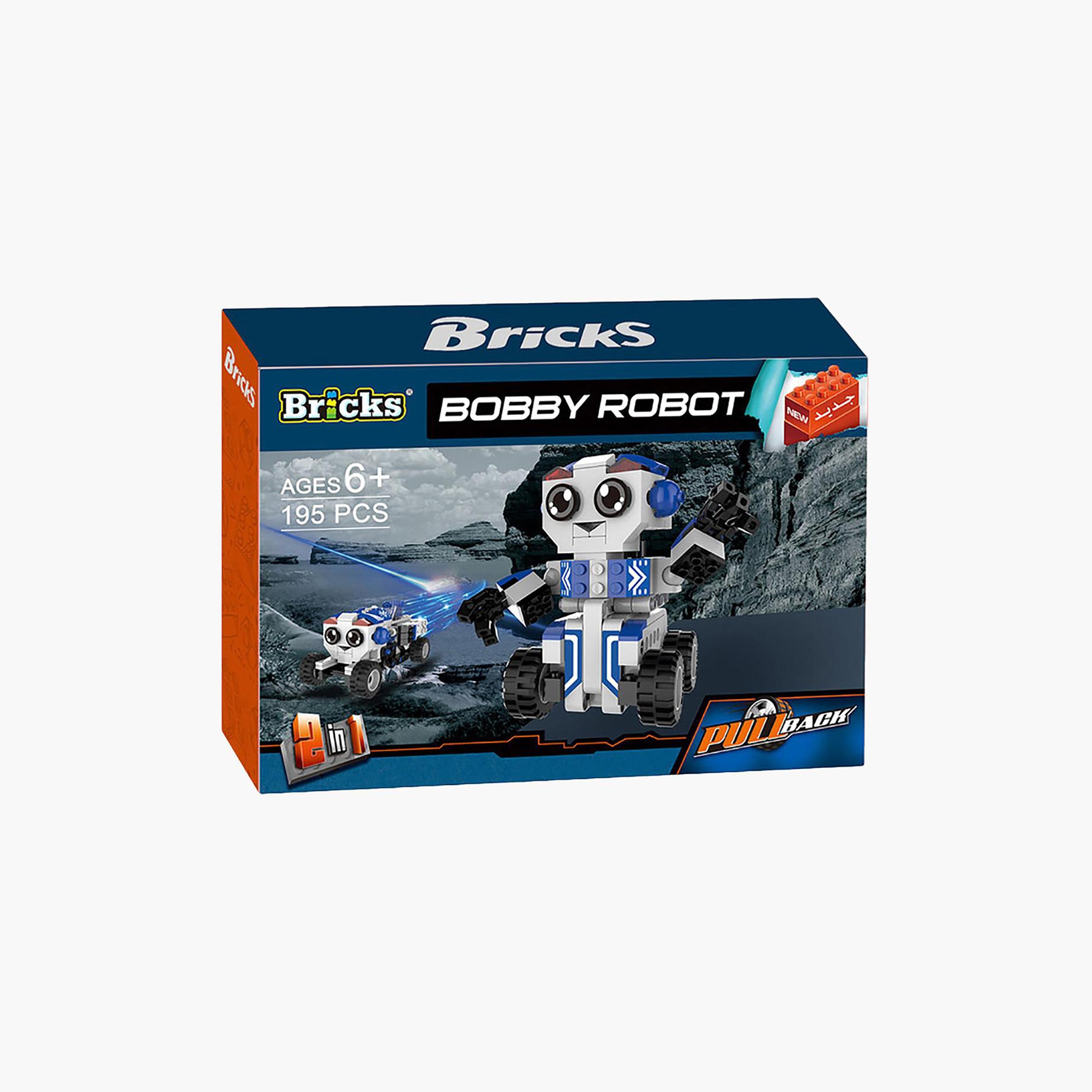Bricks Bobby Robot Blocks Set - 196 Pieces-toys-buildingblocks-blocks-image-5