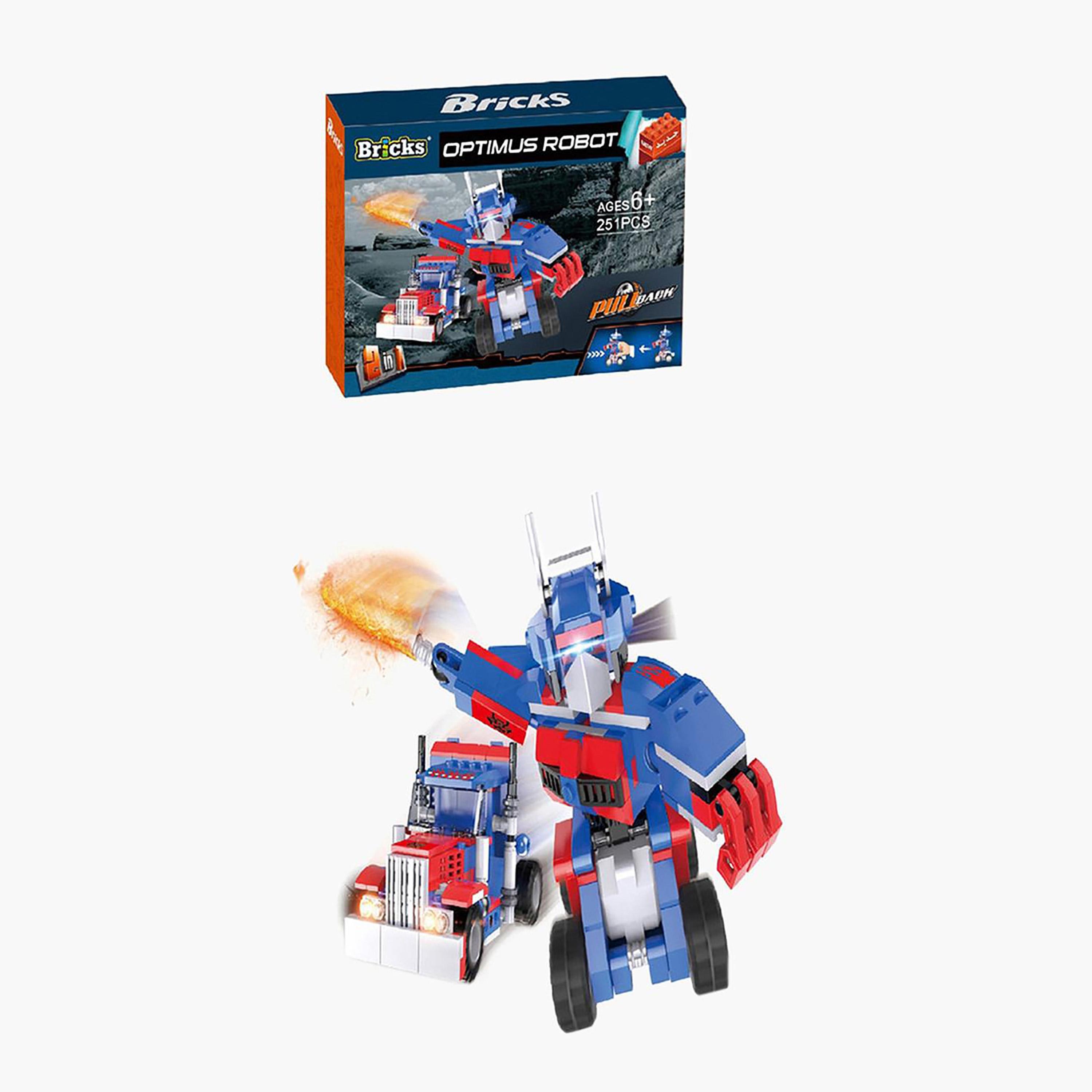 Bricks Optimus Robot Blocks Set - 251 Pieces-toys-buildingblocks-blocks-image-1