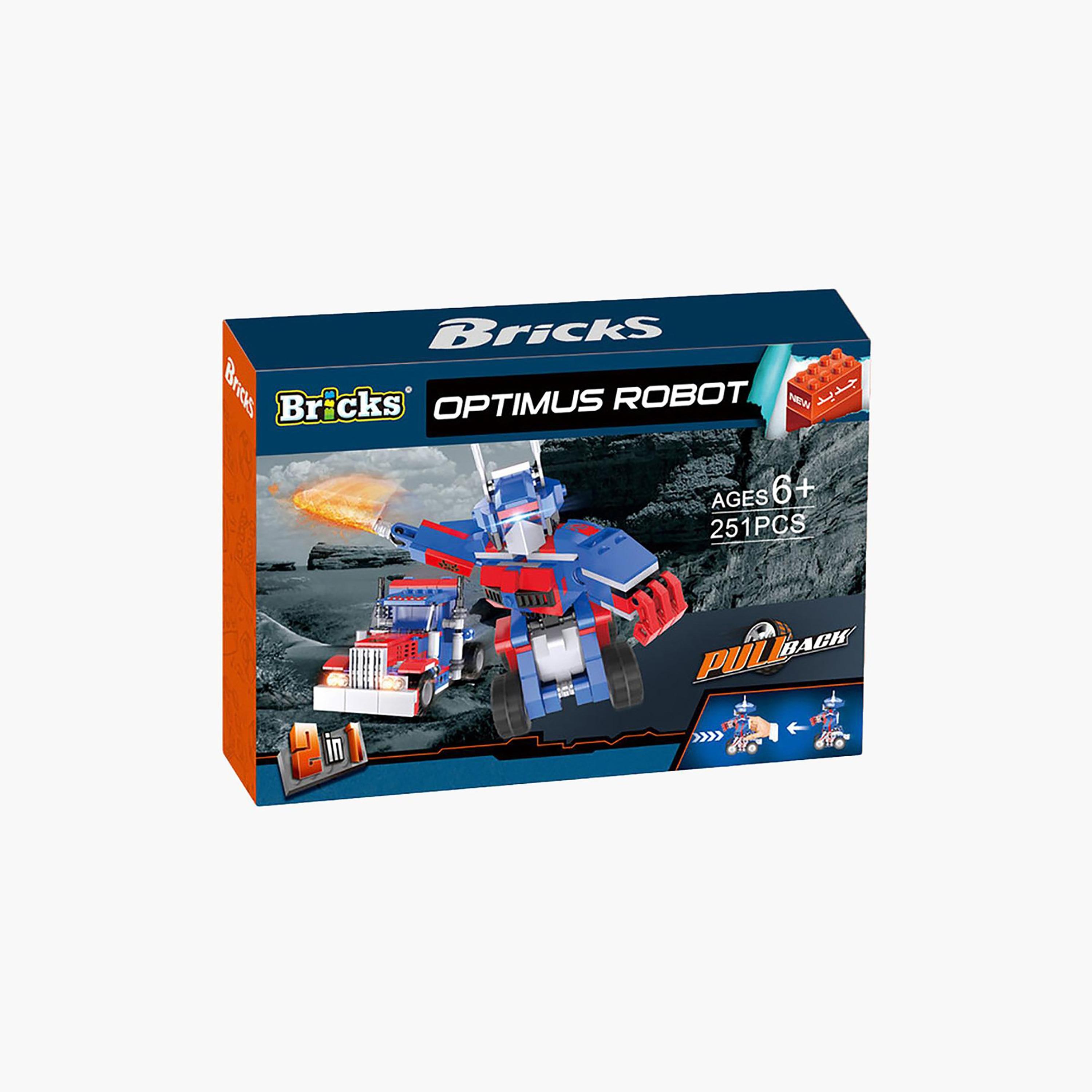 Bricks Optimus Robot Blocks Set - 251 Pieces-toys-buildingblocks-blocks-image-3