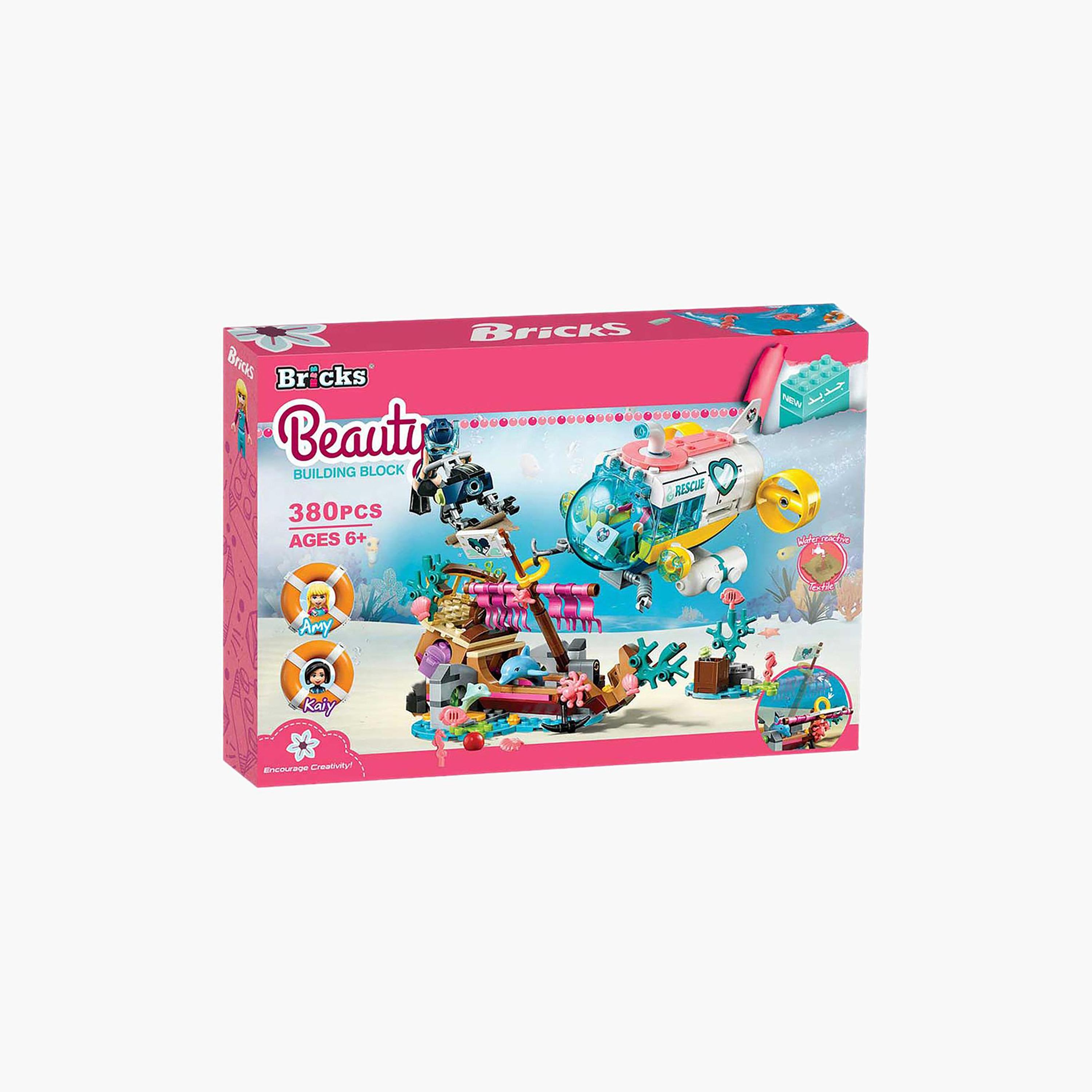 Bricks Beauty Blocks Set - 380 Pieces-toys-buildingblocks-blocks-image-5
