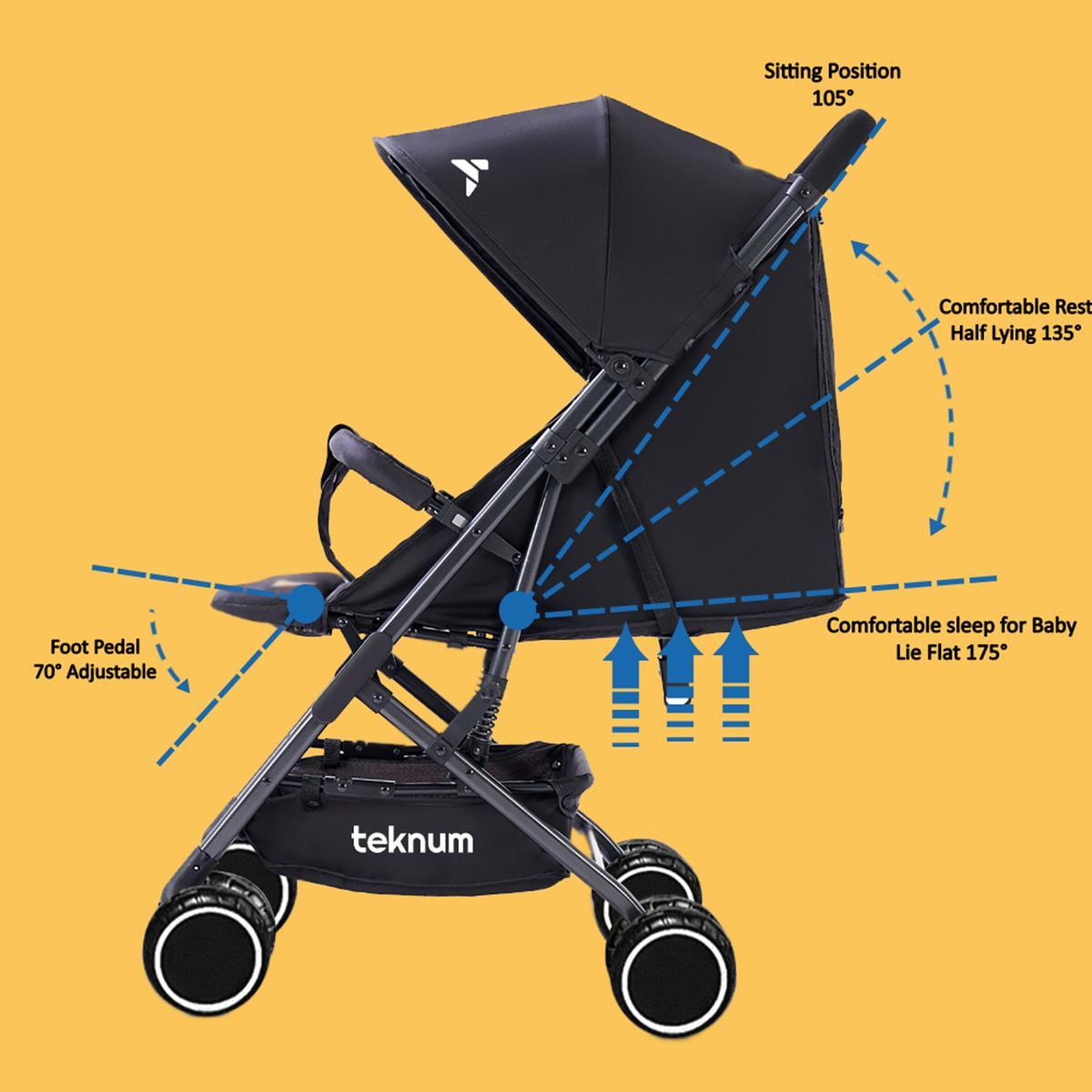 Teknum Yoga Lite Foldable Stroller-baby-gear-strollersandprams-strollers-image-13