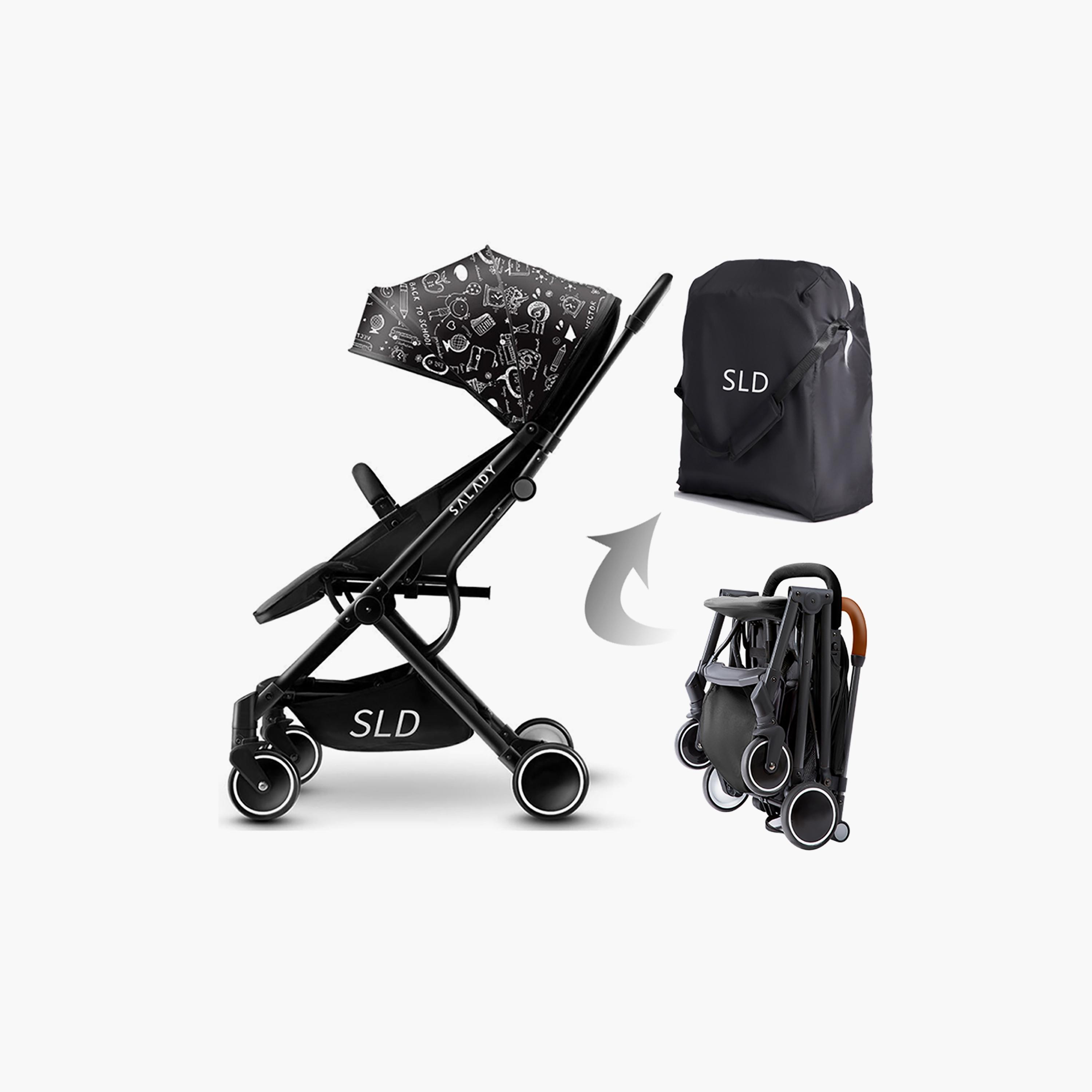 Teknum SLD Travel Lite Stroller with Carry Bag - Newton-baby-gear-strollersandprams-strollers-image-2