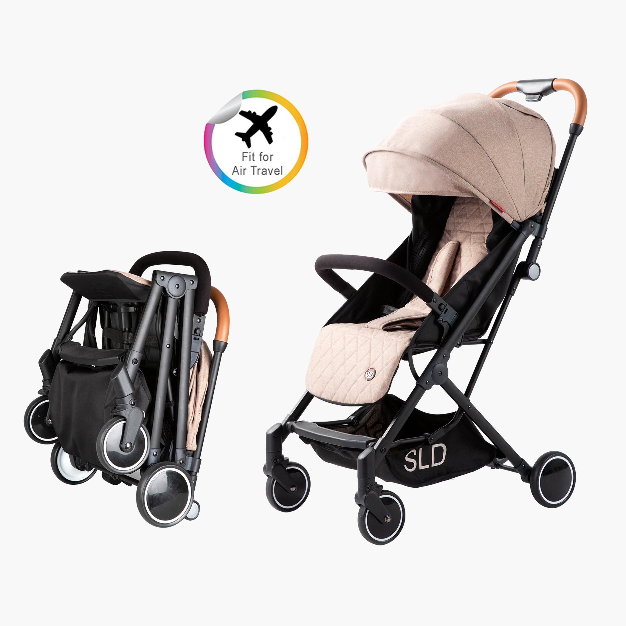 Teknum SLD Travel Lite Stroller with Carry Bag - Khaki-baby-gear-strollersandprams-strollers-image-10
