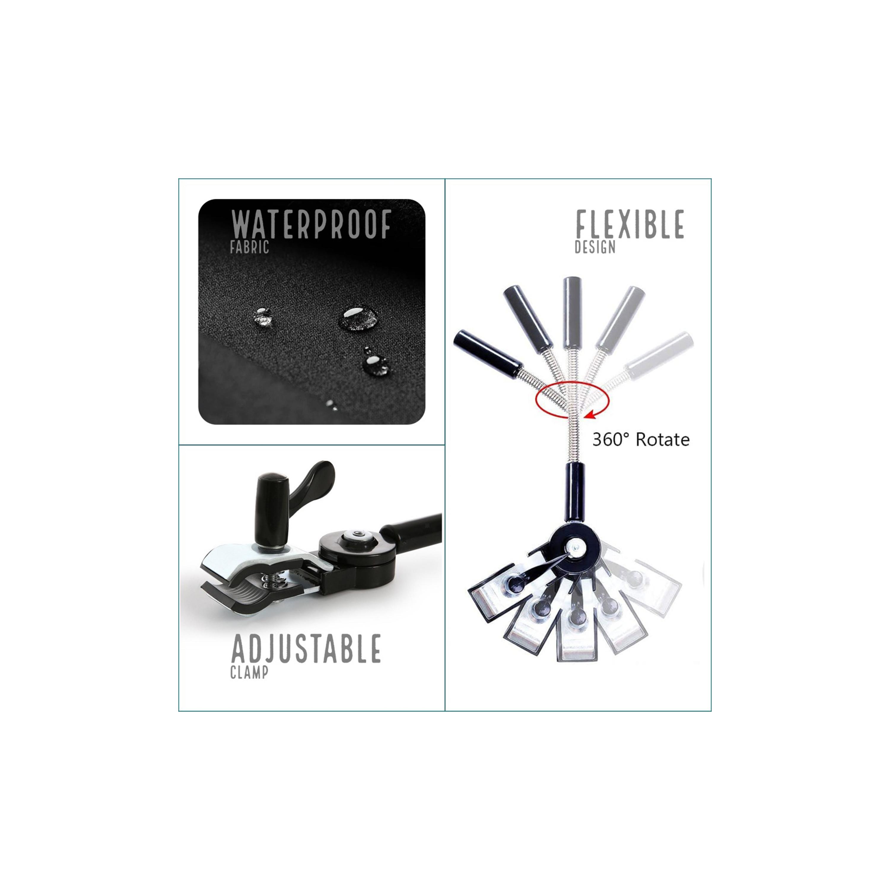 Teknum 360-Degree Rotatable Universal Stroller Umbrella with Holder Clip Clamp-baby-gear-strollersandprams-accessories-image-3