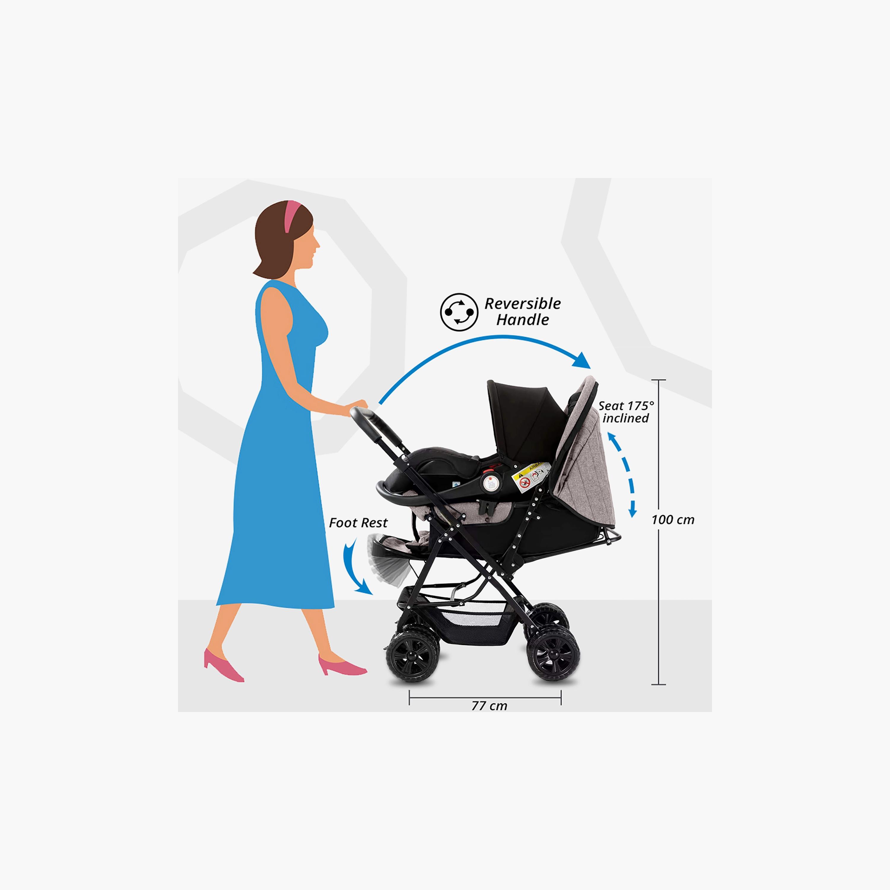 Teknum Reversible Look at Me Stroller-baby-gear-strollersandprams-strollers-image-5