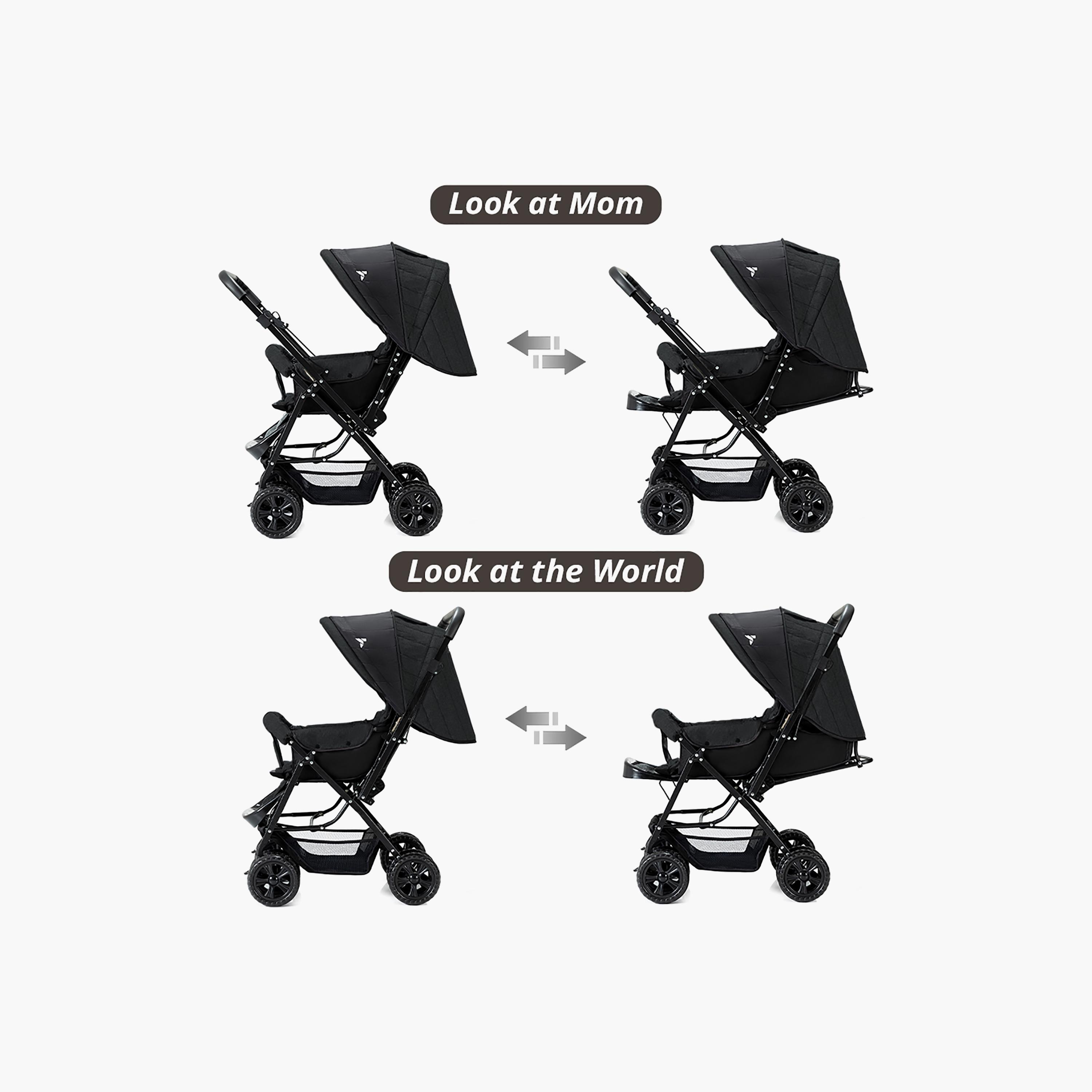 Teknum Reversible Look at Me Stroller-baby-gear-strollersandprams-strollers-image-4