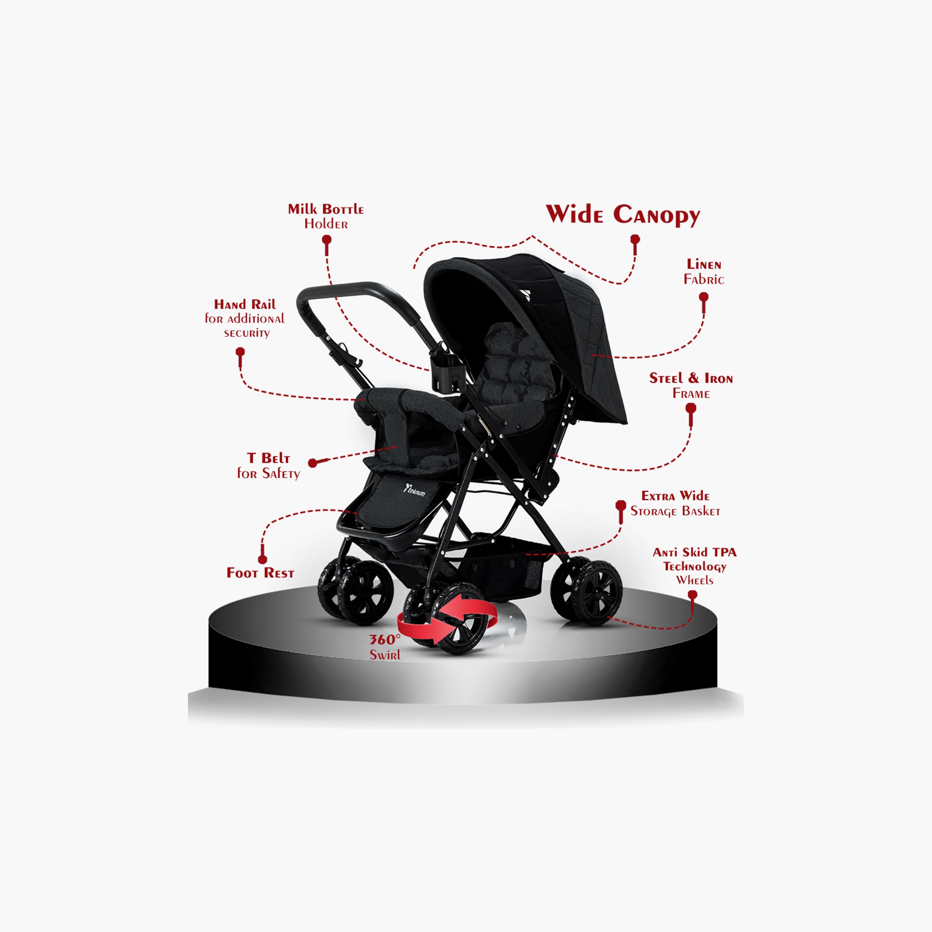 Teknum Reversible Look at Me Stroller-baby-gear-strollersandprams-strollers-image-5