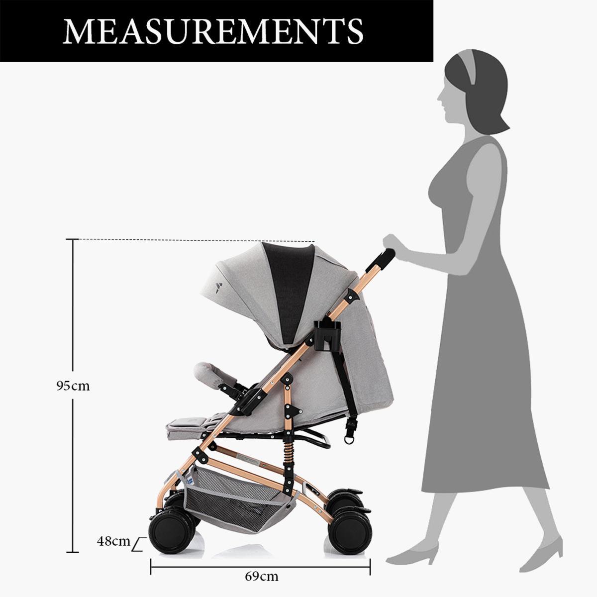Teknum Reversible Trip Stroller-baby-gear-strollersandprams-strollers-image-6