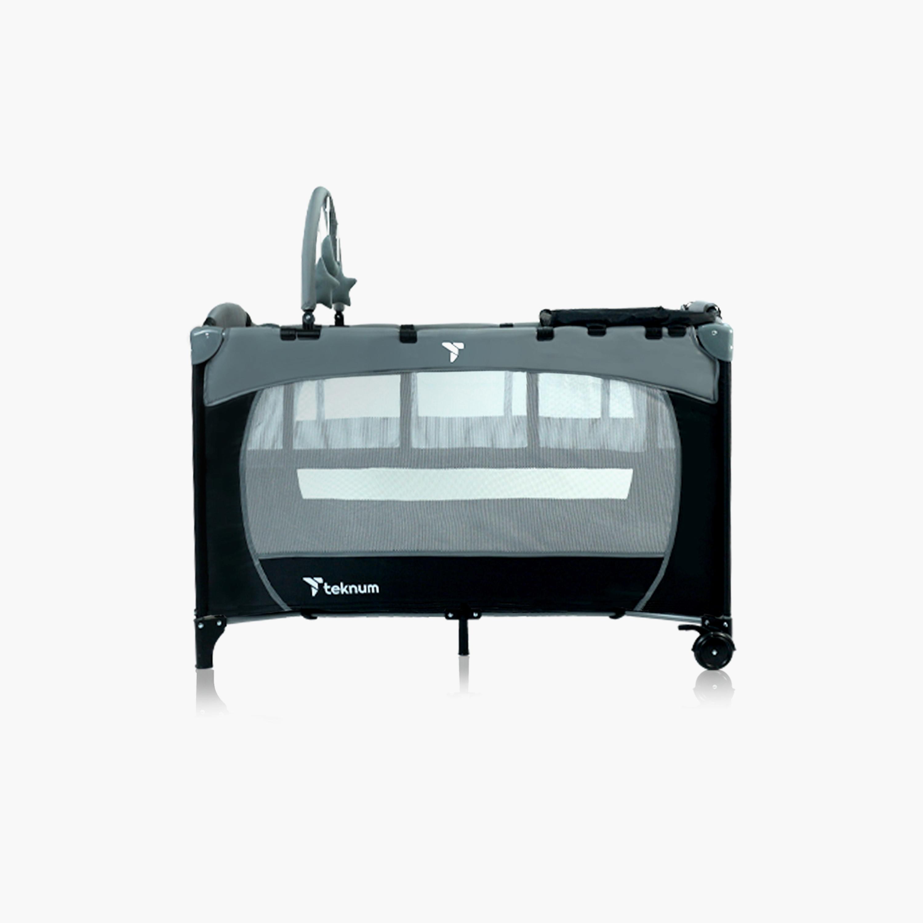 Teknum Explorer Playard and Cot-baby-nursery-furniture-cribsandbeds-travelcots-image-2