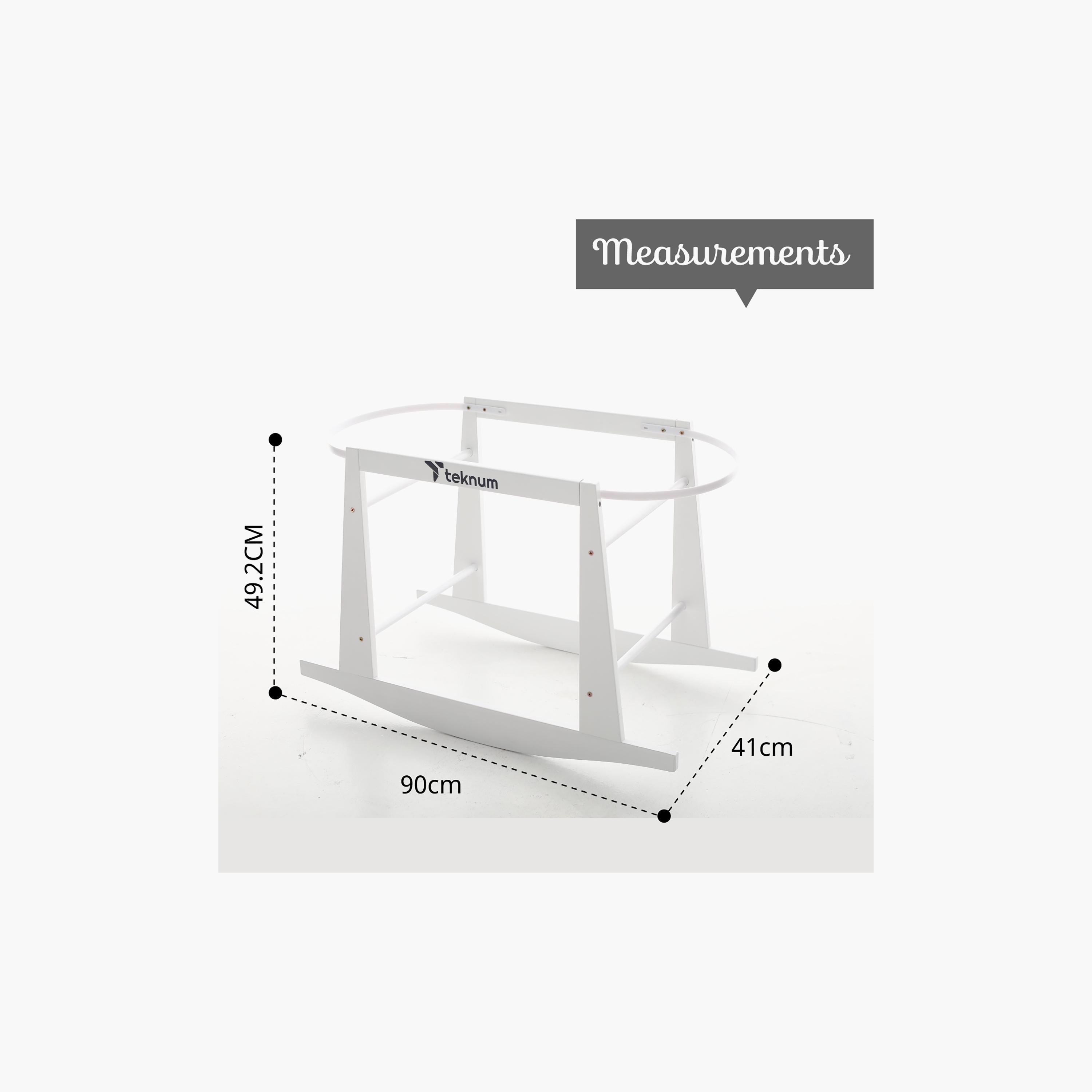 حامل هزاز لسلة موسى خوص من تيكنوم-baby-nursery-furniture-mosesbaskets-image-1