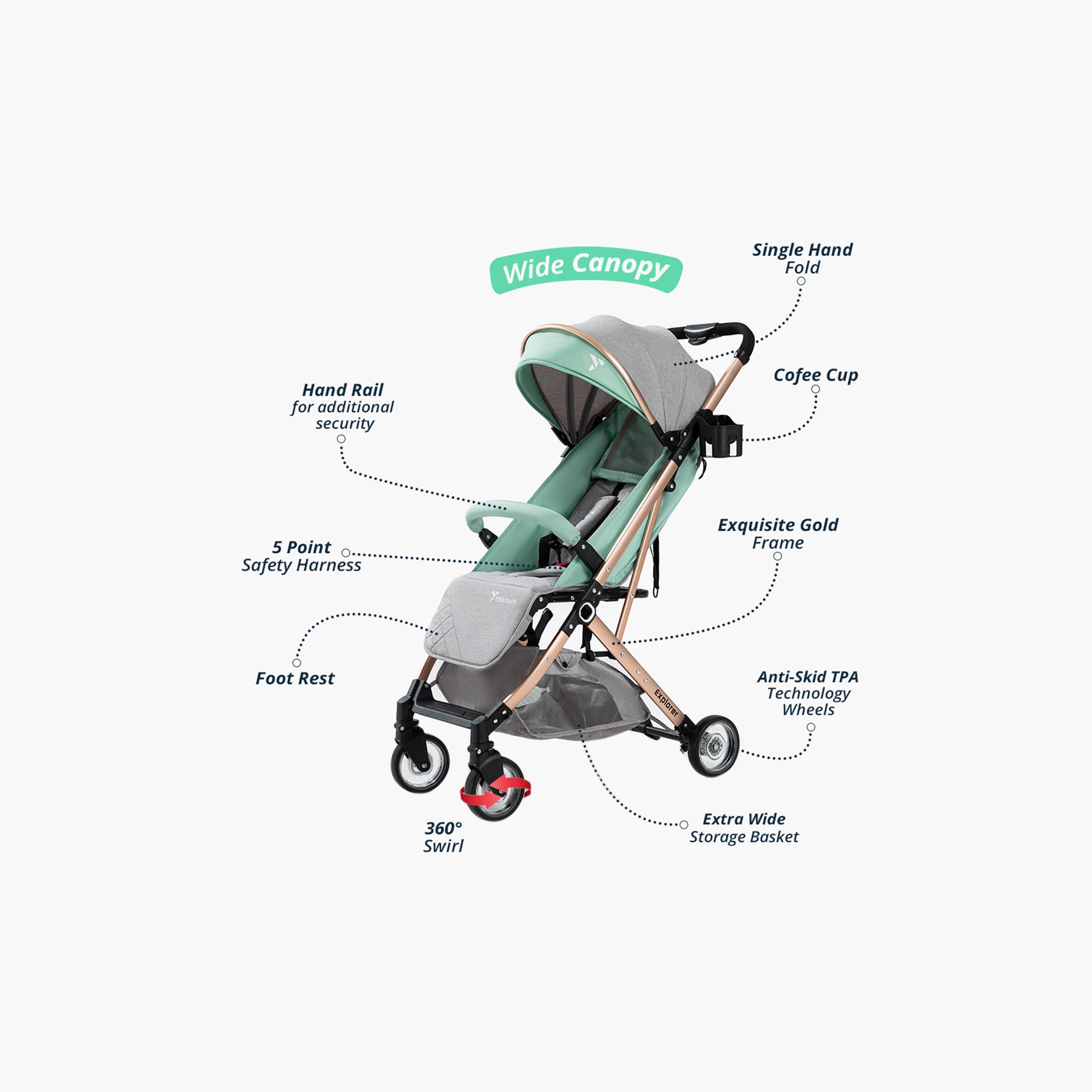 Teknum Explorer Travel Stroller-baby-gear-strollersandprams-strollers-image-2