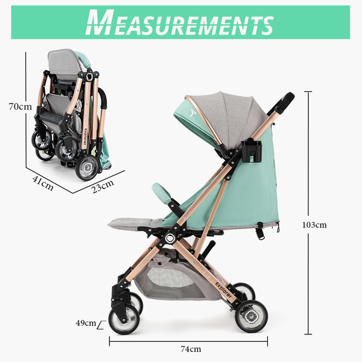 Explorer xs outlet pram