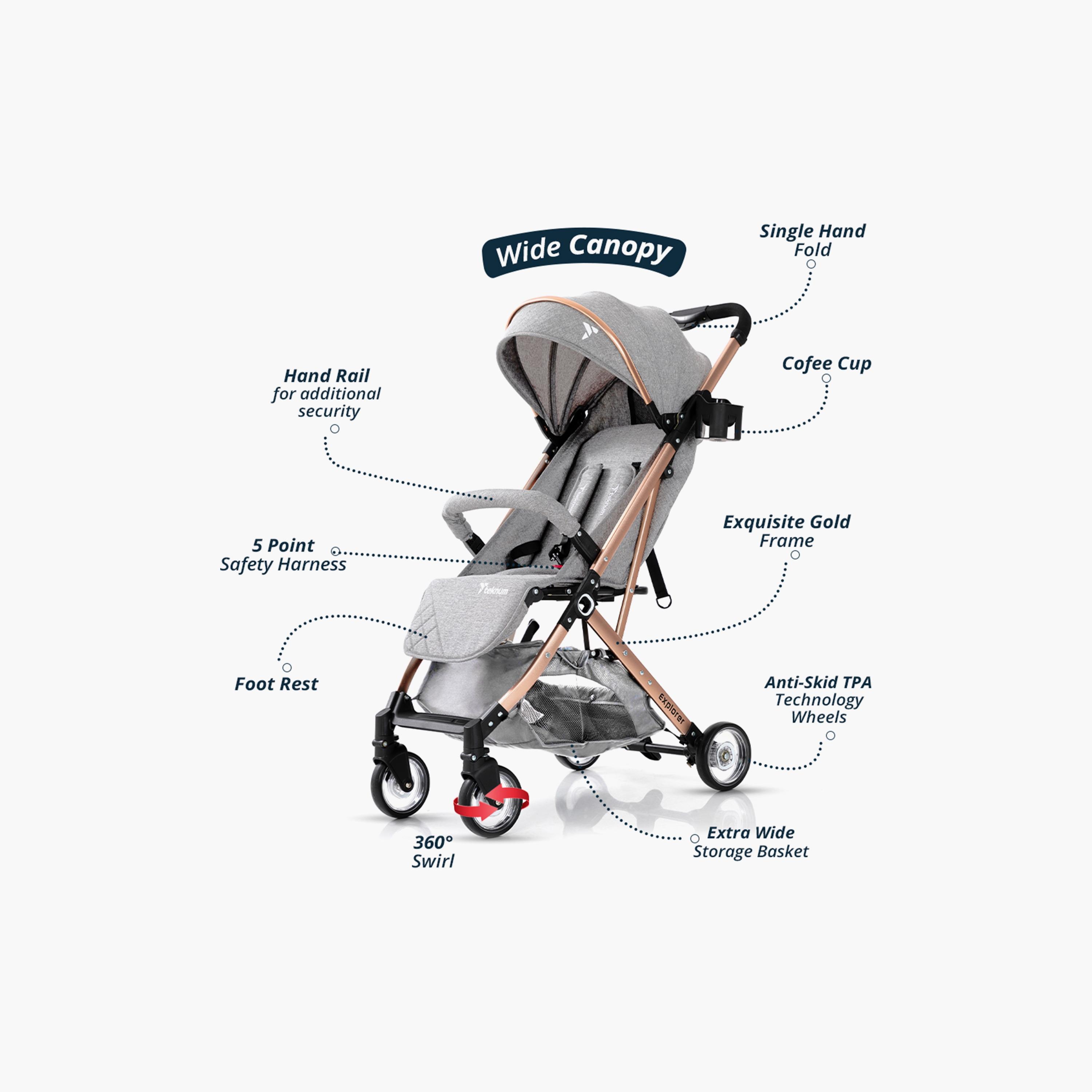 Teknum Explorer Travel Stroller-baby-gear-strollersandprams-strollers-image-4