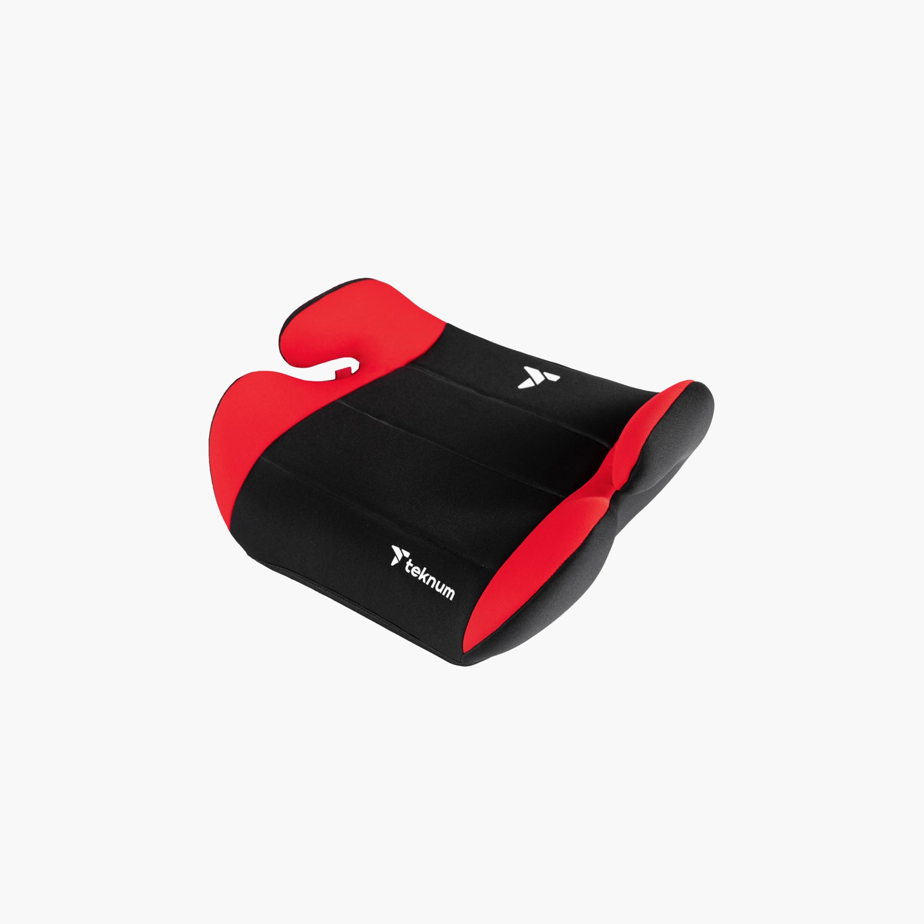 Teknum Car Seat Booster - Pluto Red-baby-gear-carseats-image-1