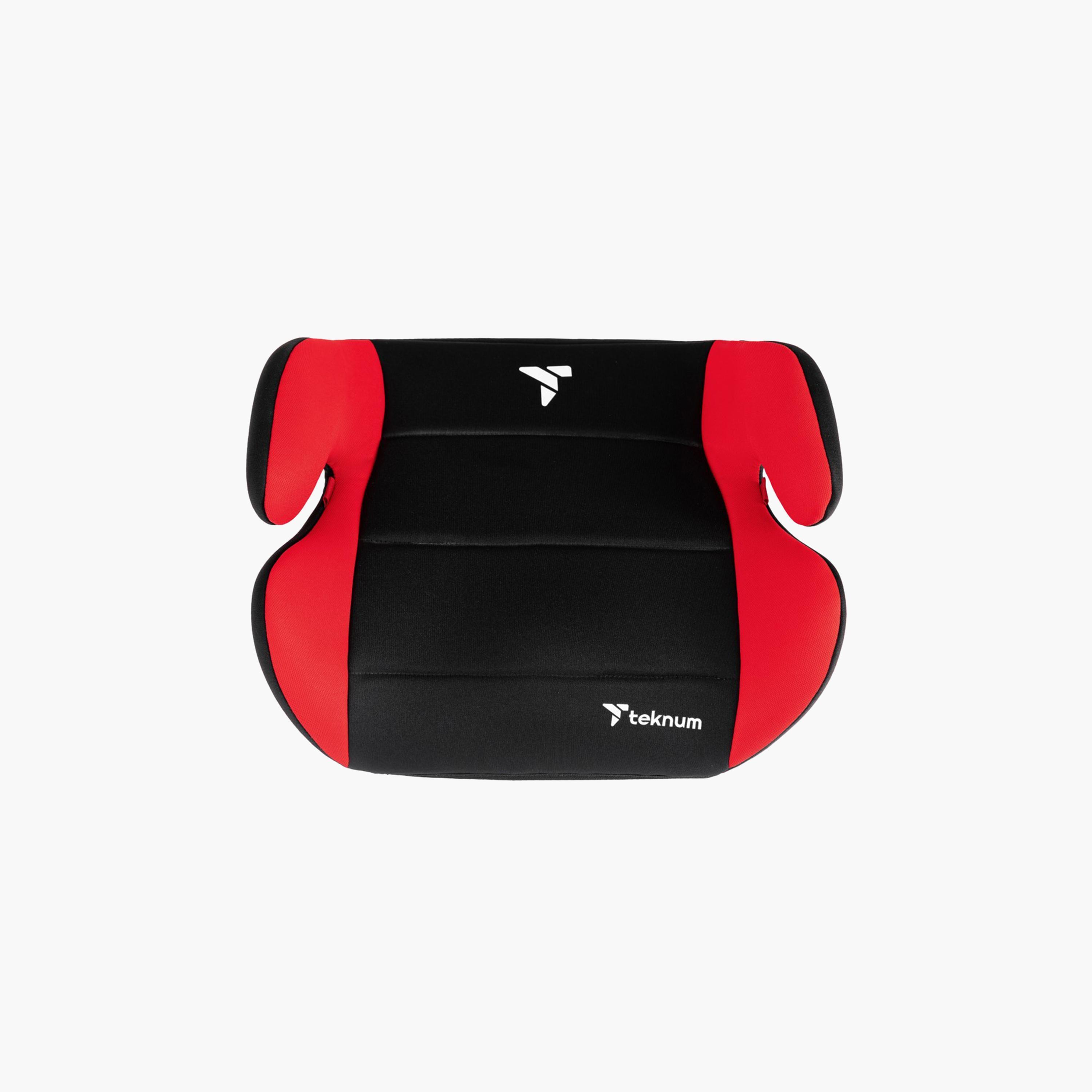 Teknum Car Seat Booster - Pluto Red-baby-gear-carseats-image-2