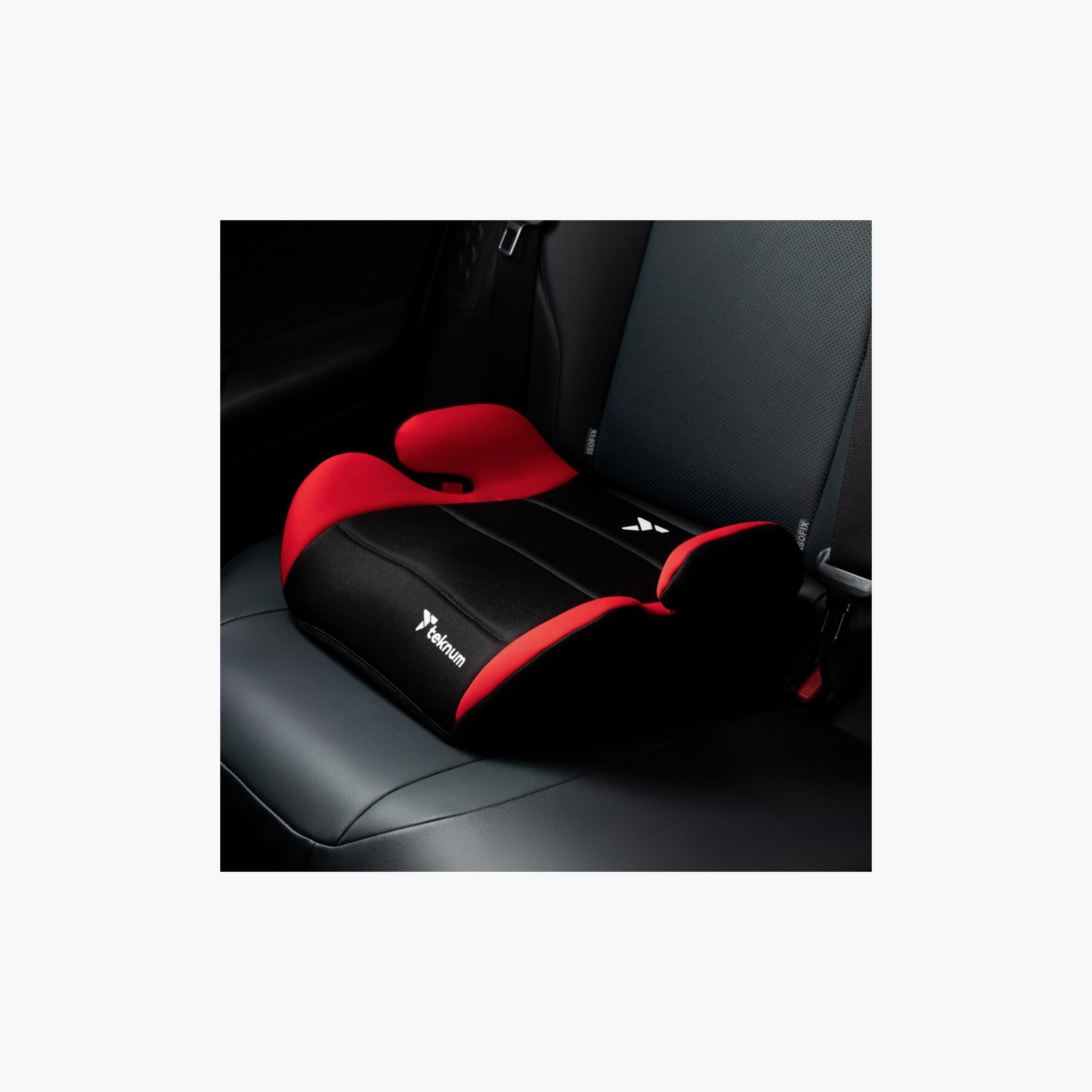 Teknum Car Seat Booster - Pluto Red-baby-gear-carseats-image-5