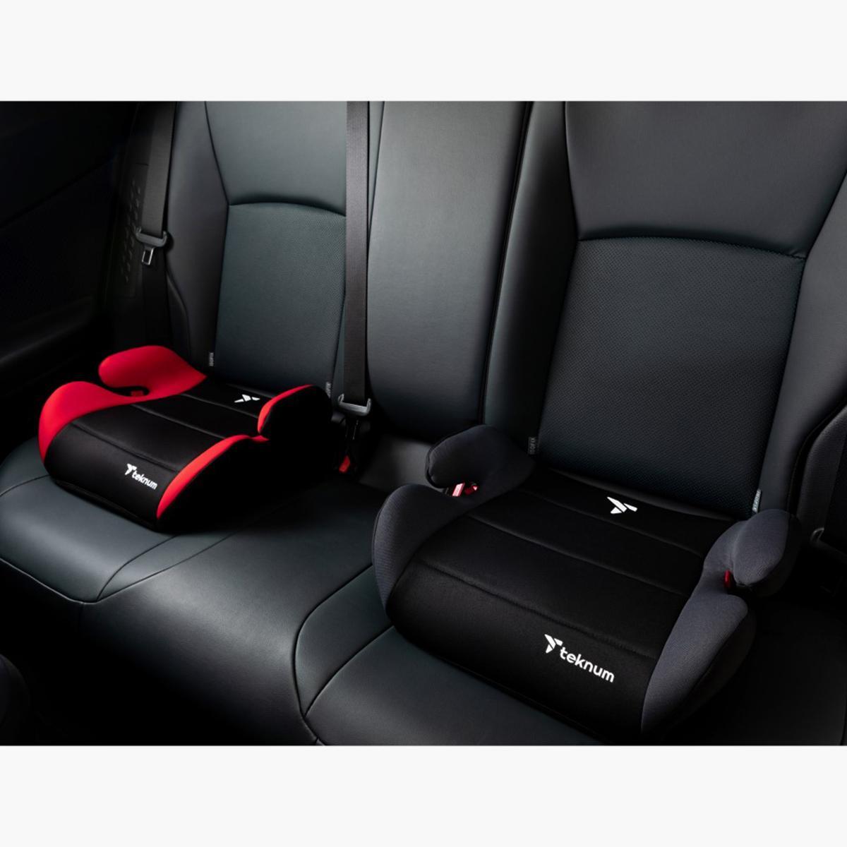 Teknum Car Seat Booster - Pluto Red-baby-gear-carseats-image-6