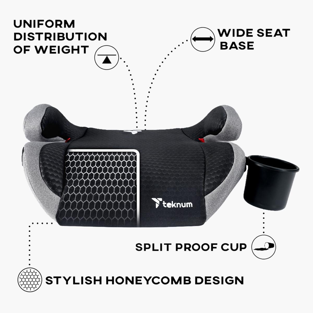 Teknum Mars Car Seat Booster - 4-12 years-baby-gear-carseats-image-10