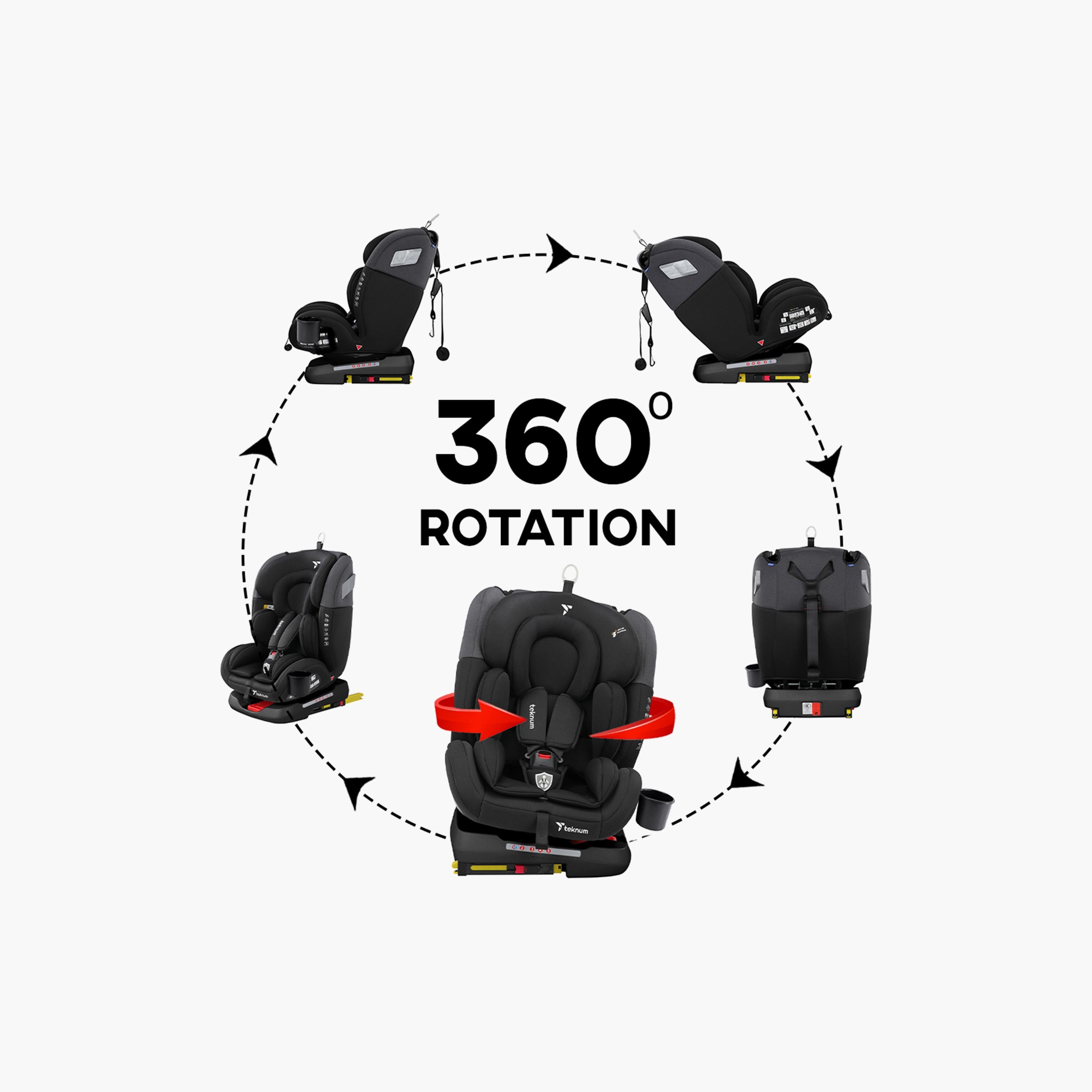Teknum Evolve 360-Degree Car Seat - 0-12 years-baby-gear-carseats-image-4