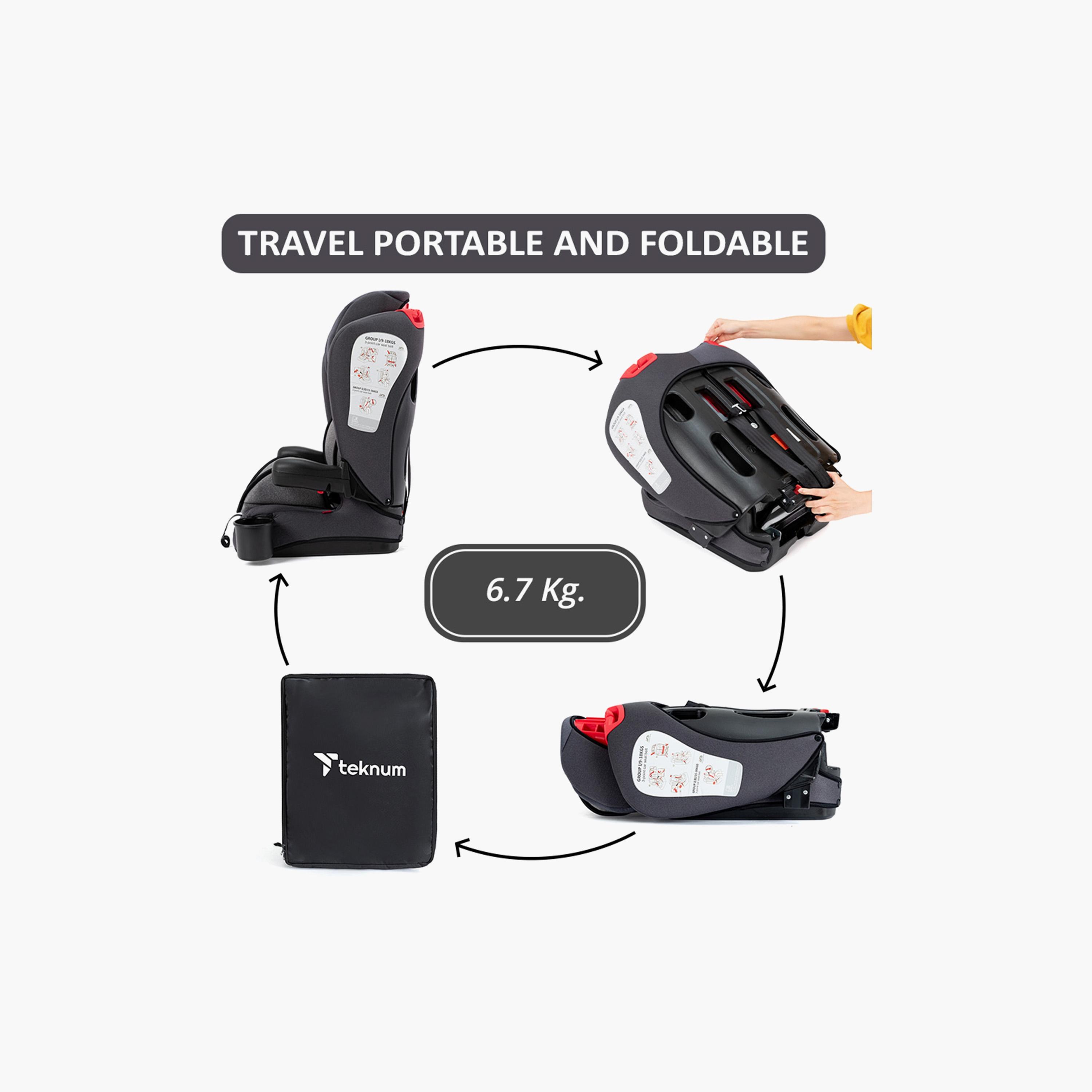 Teknum Pack and Go Foldable Car Seat-baby-gear-carseats-image-4