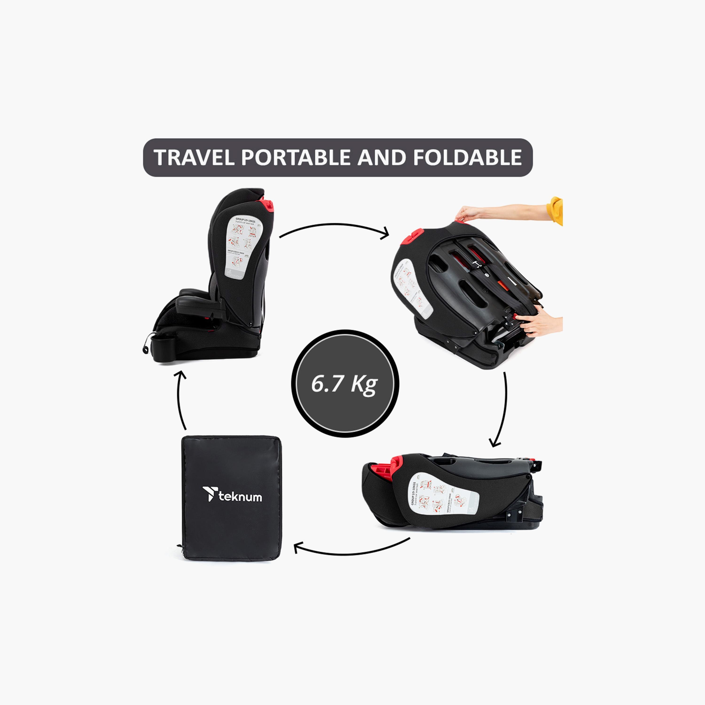 Teknum Pack and Go Foldable Car Seat-baby-gear-carseats-image-4