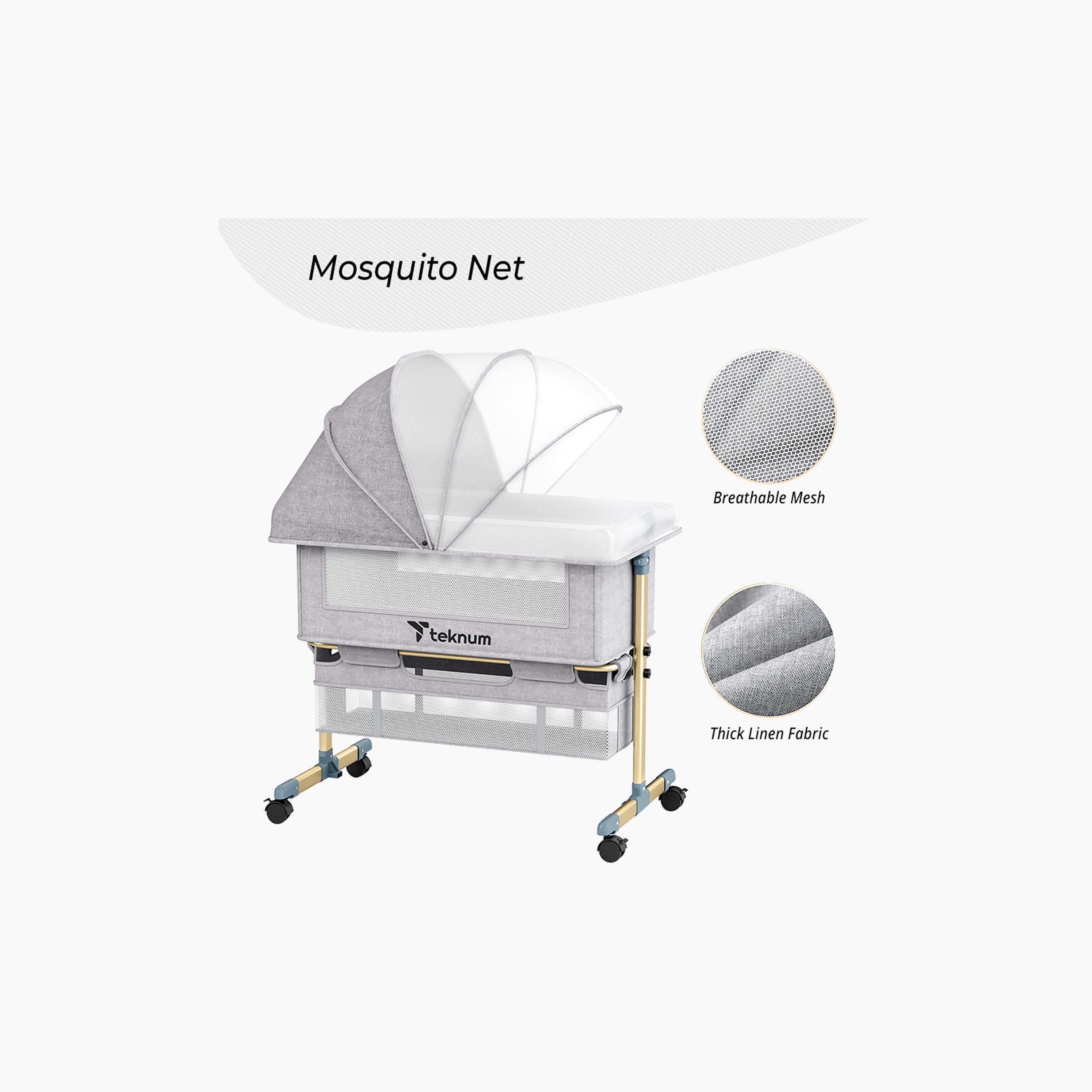Teknum Sunshine Bedside Crib-baby-nursery-furniture-cribsandbeds-bassinets-image-2