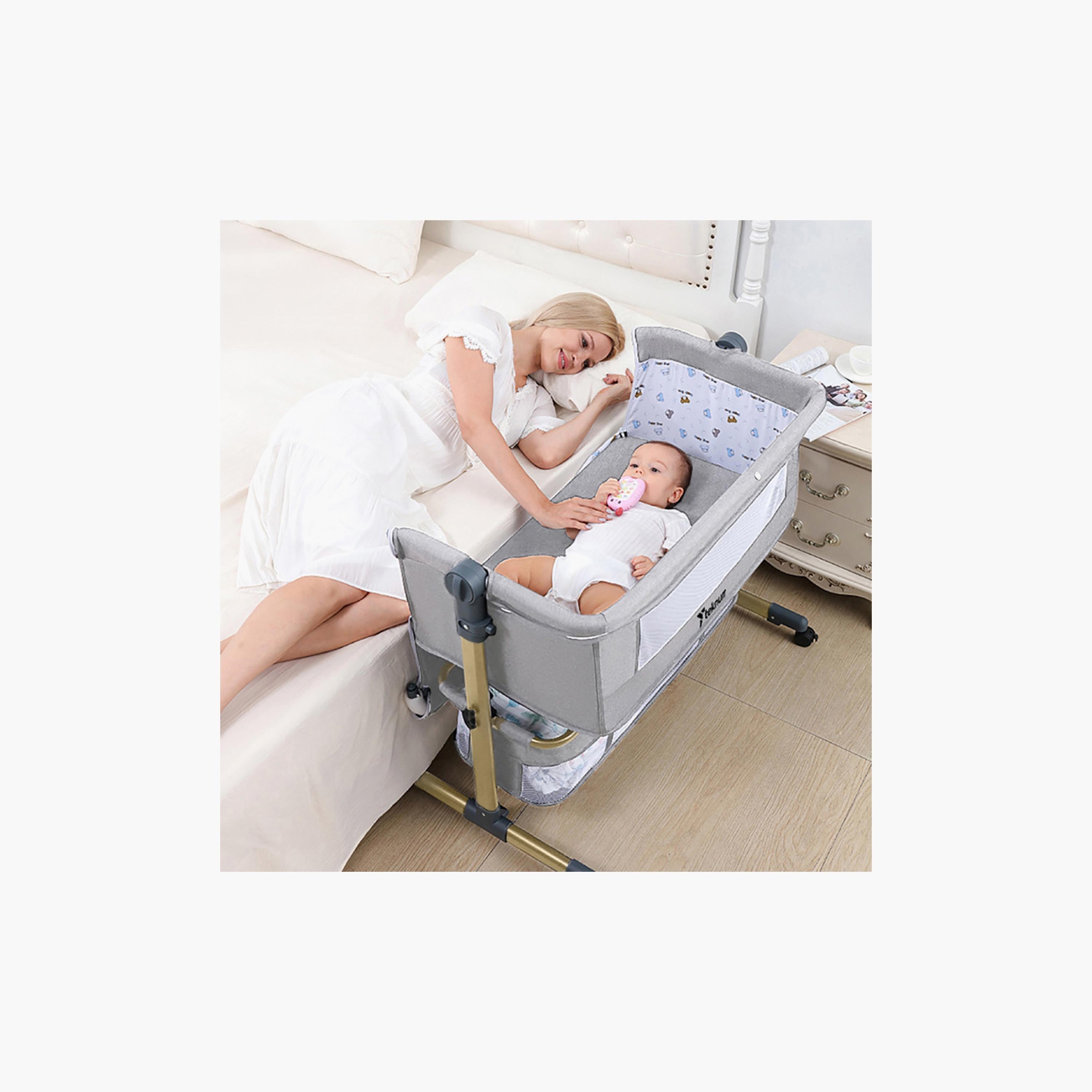 Teknum Sunshine Bedside Crib-baby-nursery-furniture-cribsandbeds-bassinets-image-4