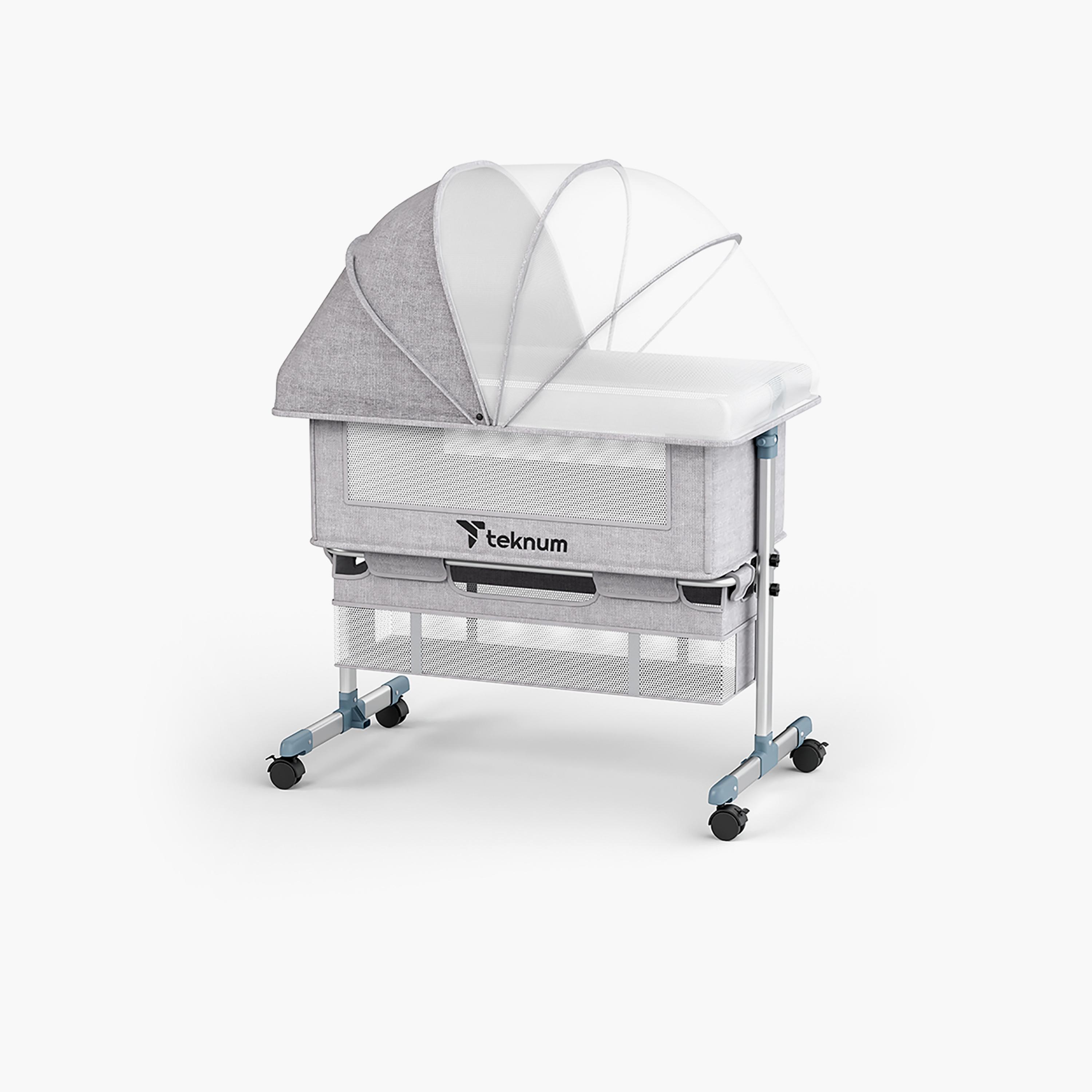 Teknum Bedside Crib-baby-nursery-furniture-cribsandbeds-bassinets-image-1