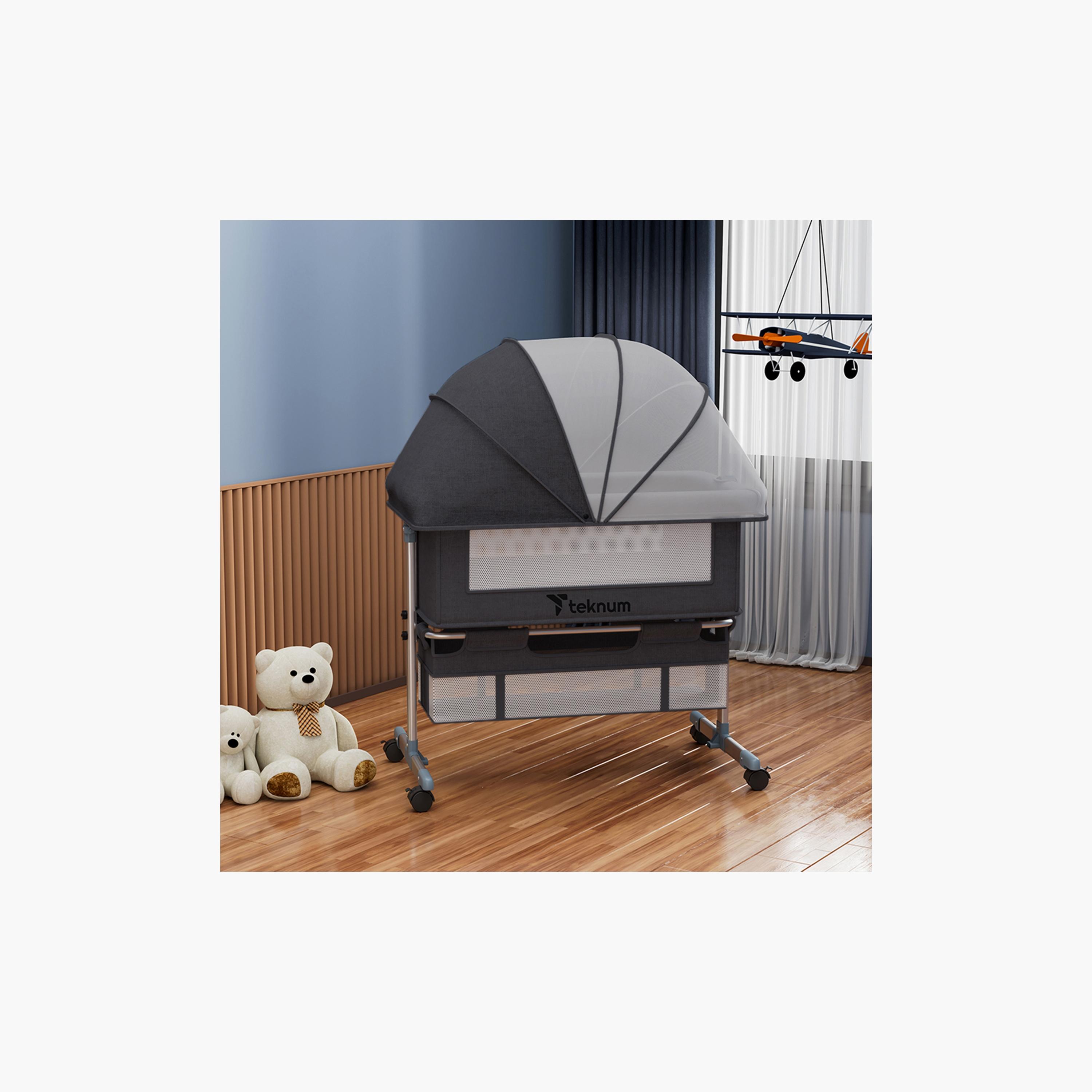 Teknum Moonlight Bedside Crib-baby-nursery-furniture-cribsandbeds-bassinets-image-3