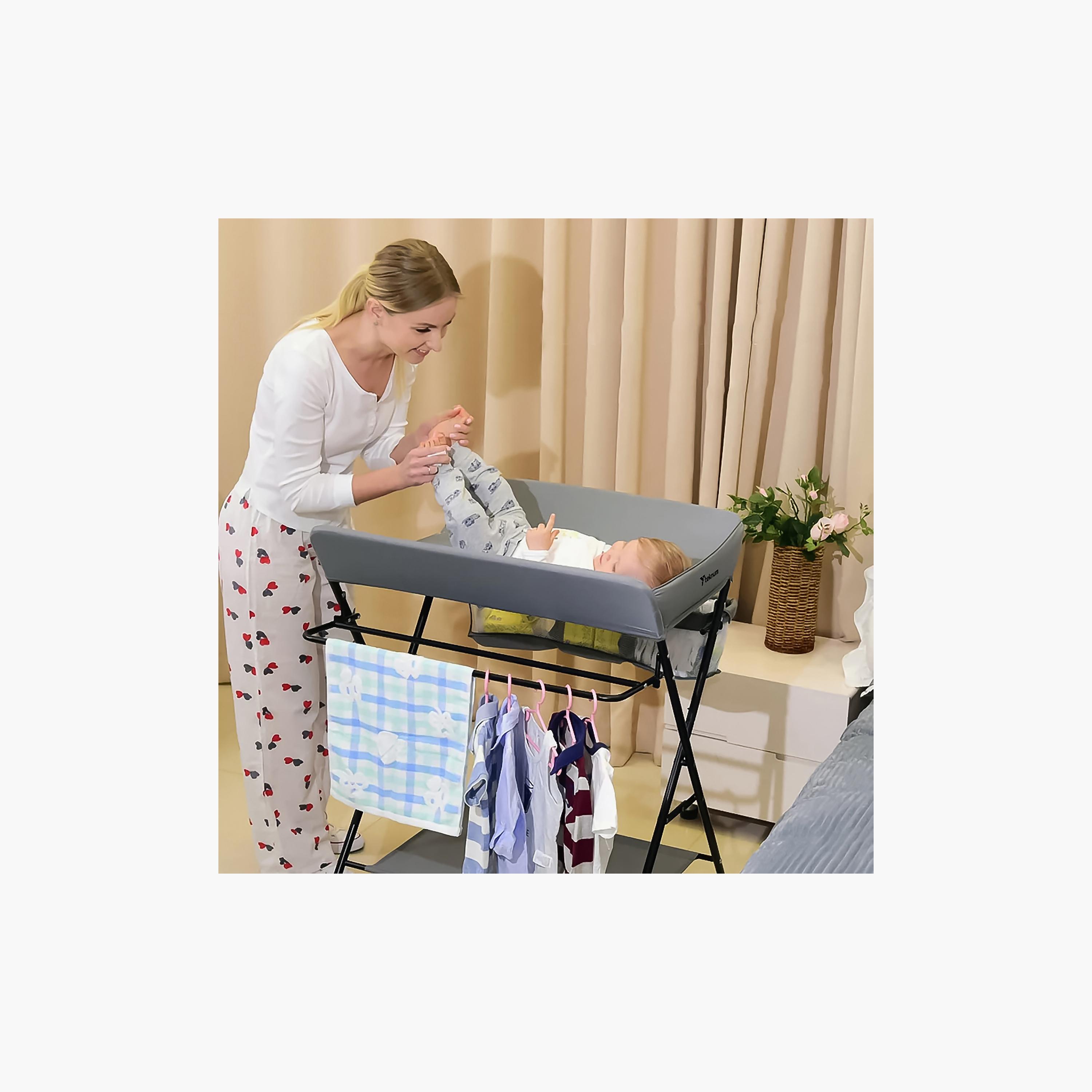Teknum 4-in-1 Diaper Changing Table with Organizer-baby-bathandcare-changingtables-image-4