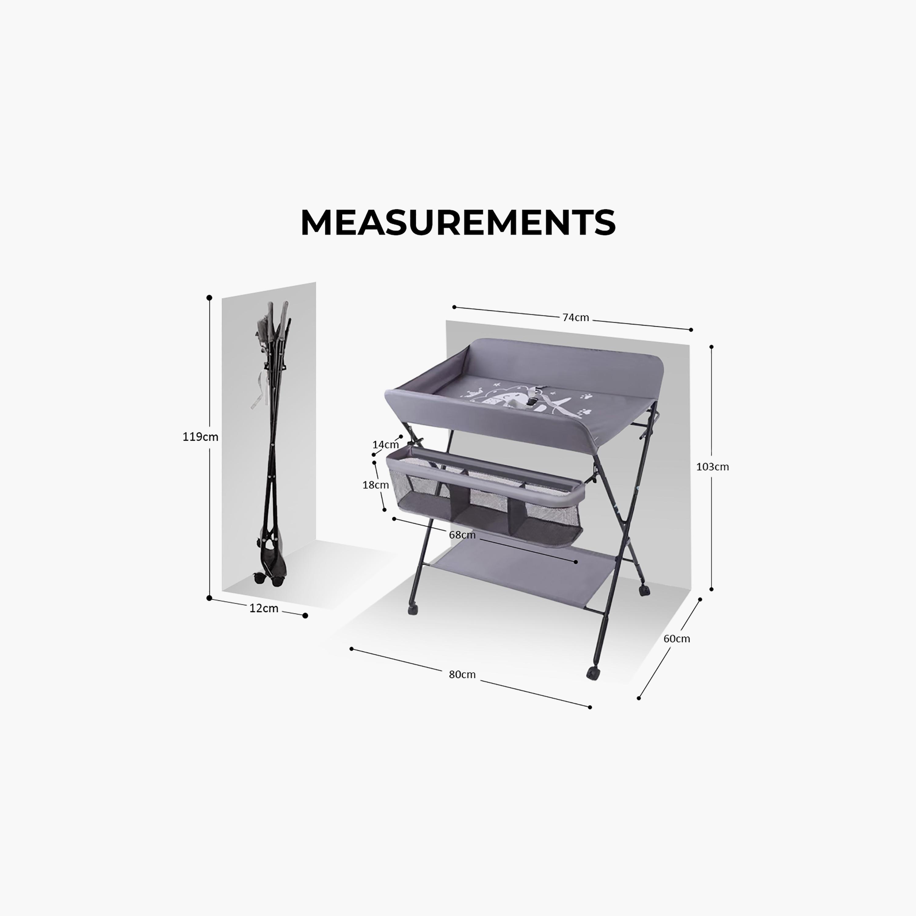 Teknum 4-in-1 Diaper Changing Table with Organizer-baby-bathandcare-changingtables-image-5