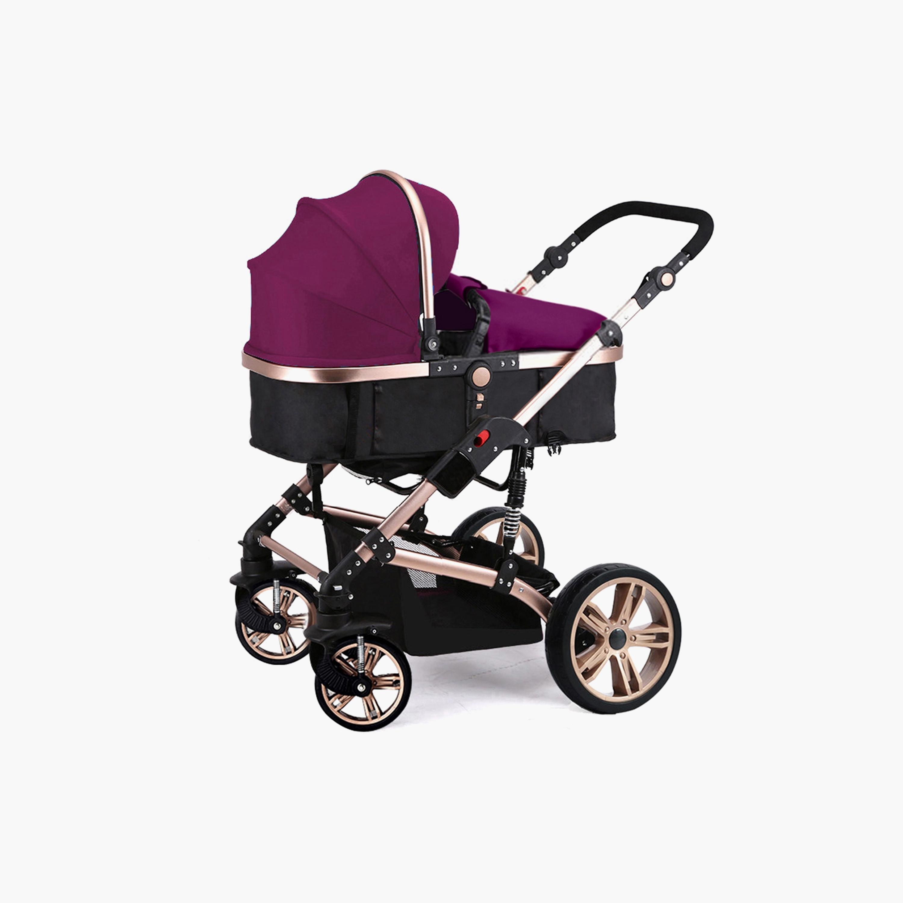 عربة أطفال برام 3 في 1 مع مظلة من تيكنوم-baby-gear-strollersandprams-strollers-image-2