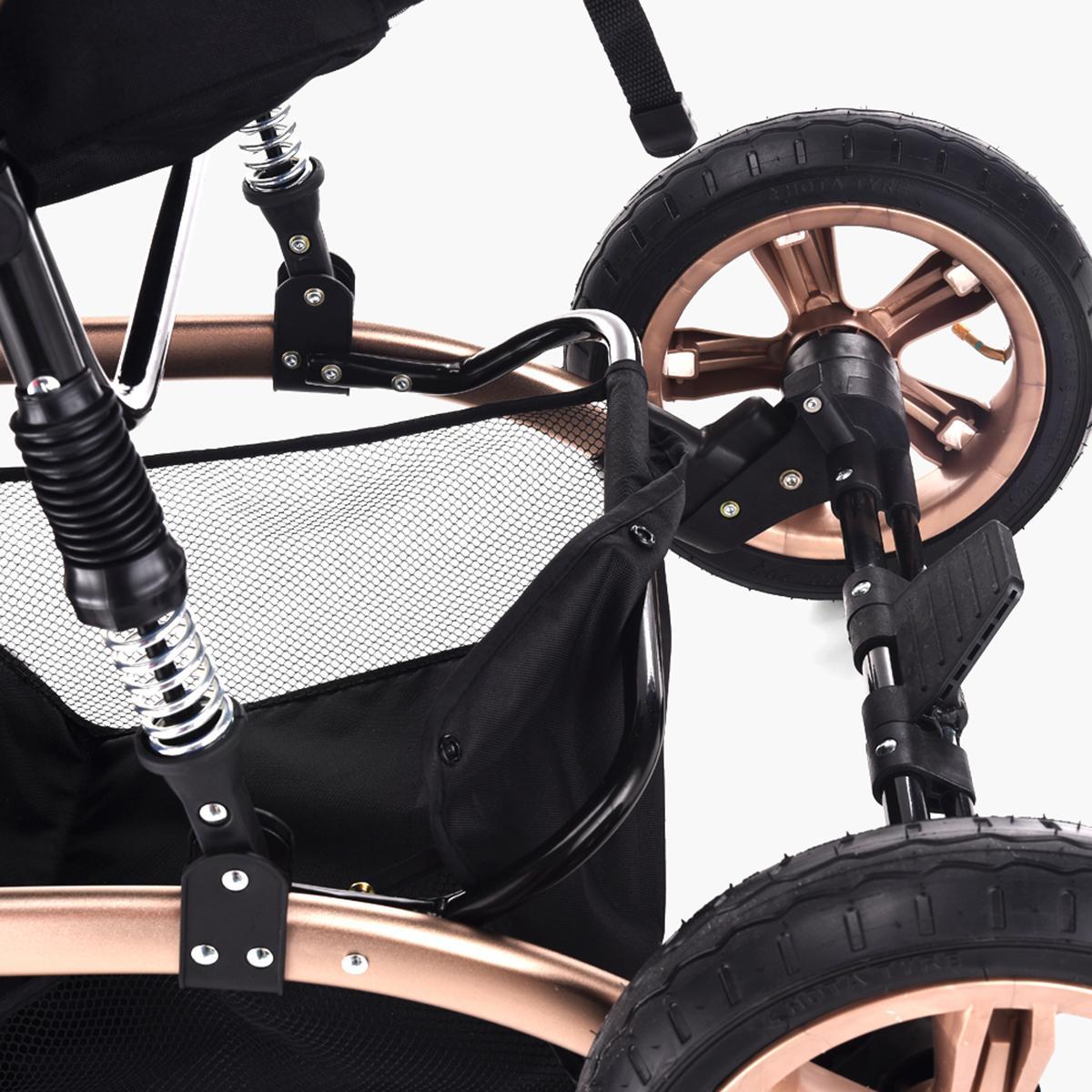 Teknum 3-in-1 Pram Stroller with Canopy-baby-gear-strollersandprams-strollers-image-13