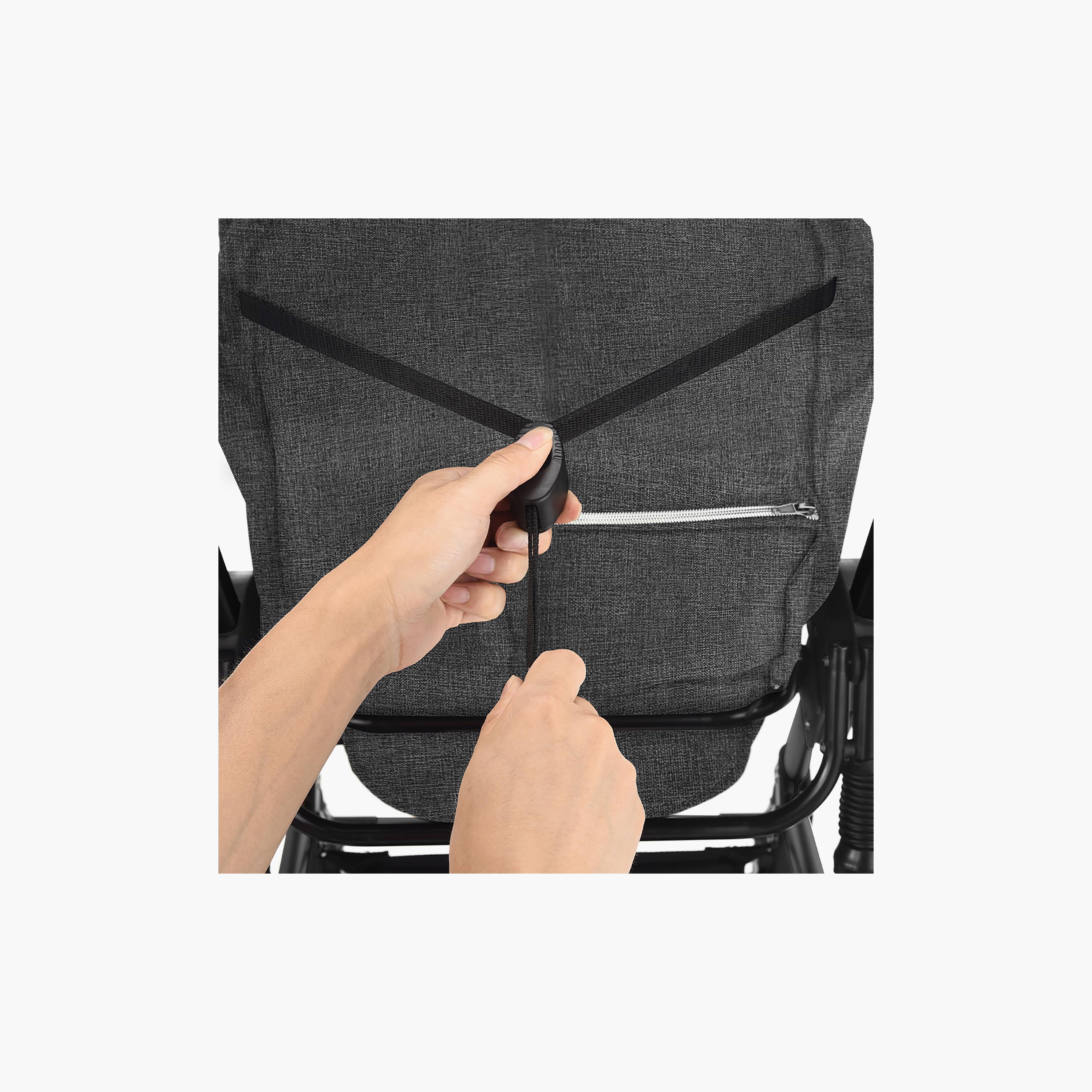 Teknum 3-in-1 Pram Stroller with Canopy - Space Grey-baby-gear-strollersandprams-strollers-image-5