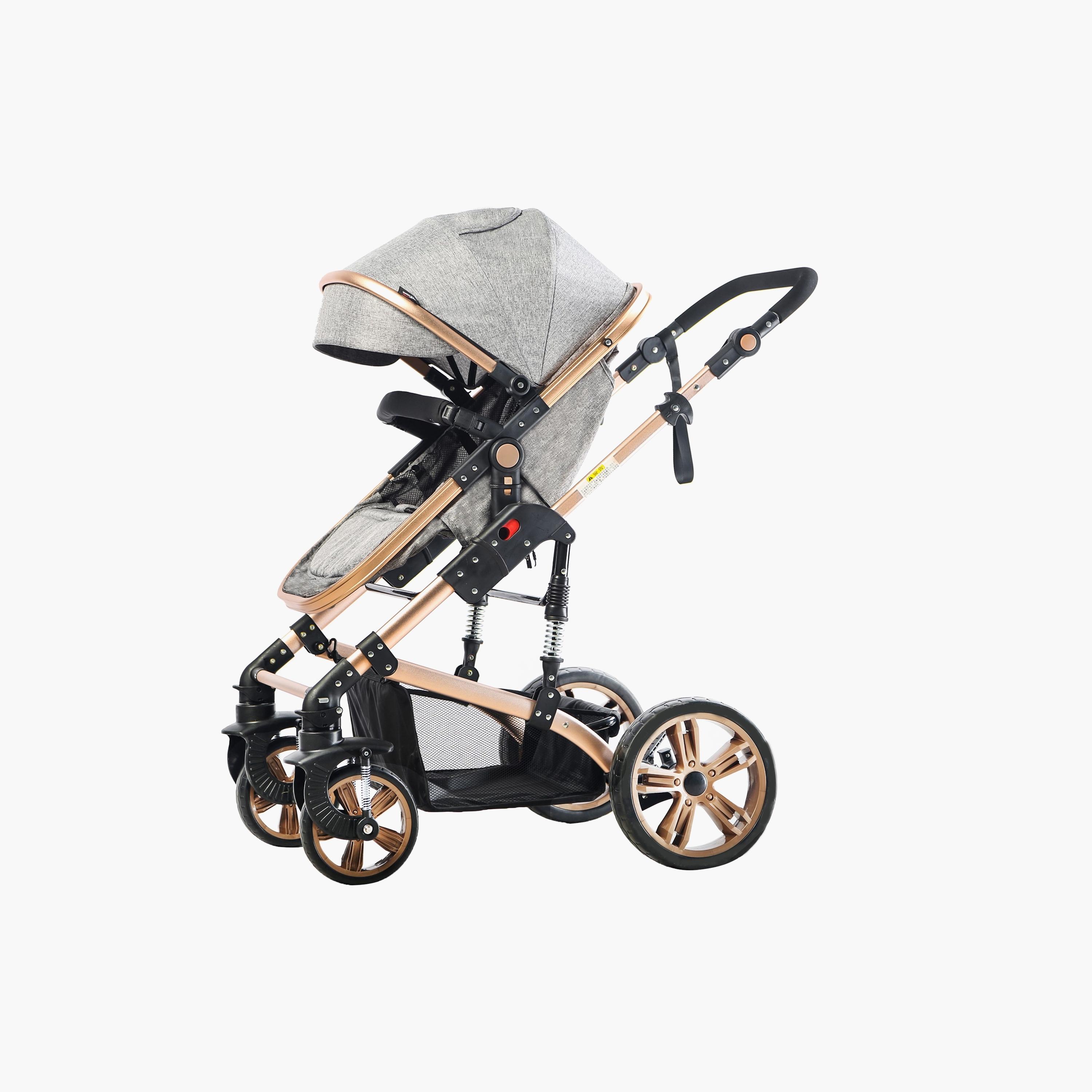 Teknum 3-in-1 Pram Stroller with Canopy-baby-gear-strollersandprams-strollers-image-2