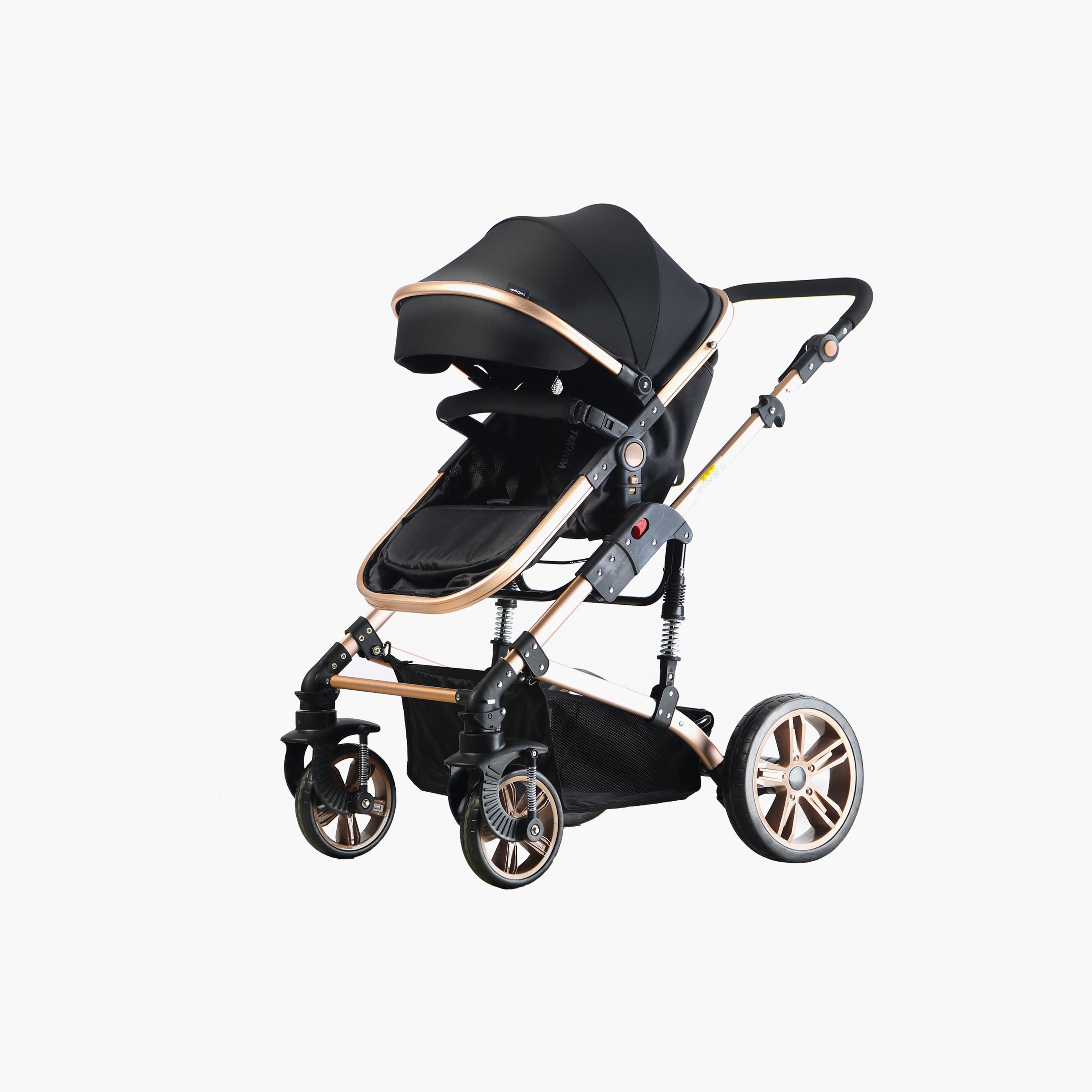 Teknum 3-in-1 Pram Stroller with Canopy-baby-gear-strollersandprams-strollers-image-2