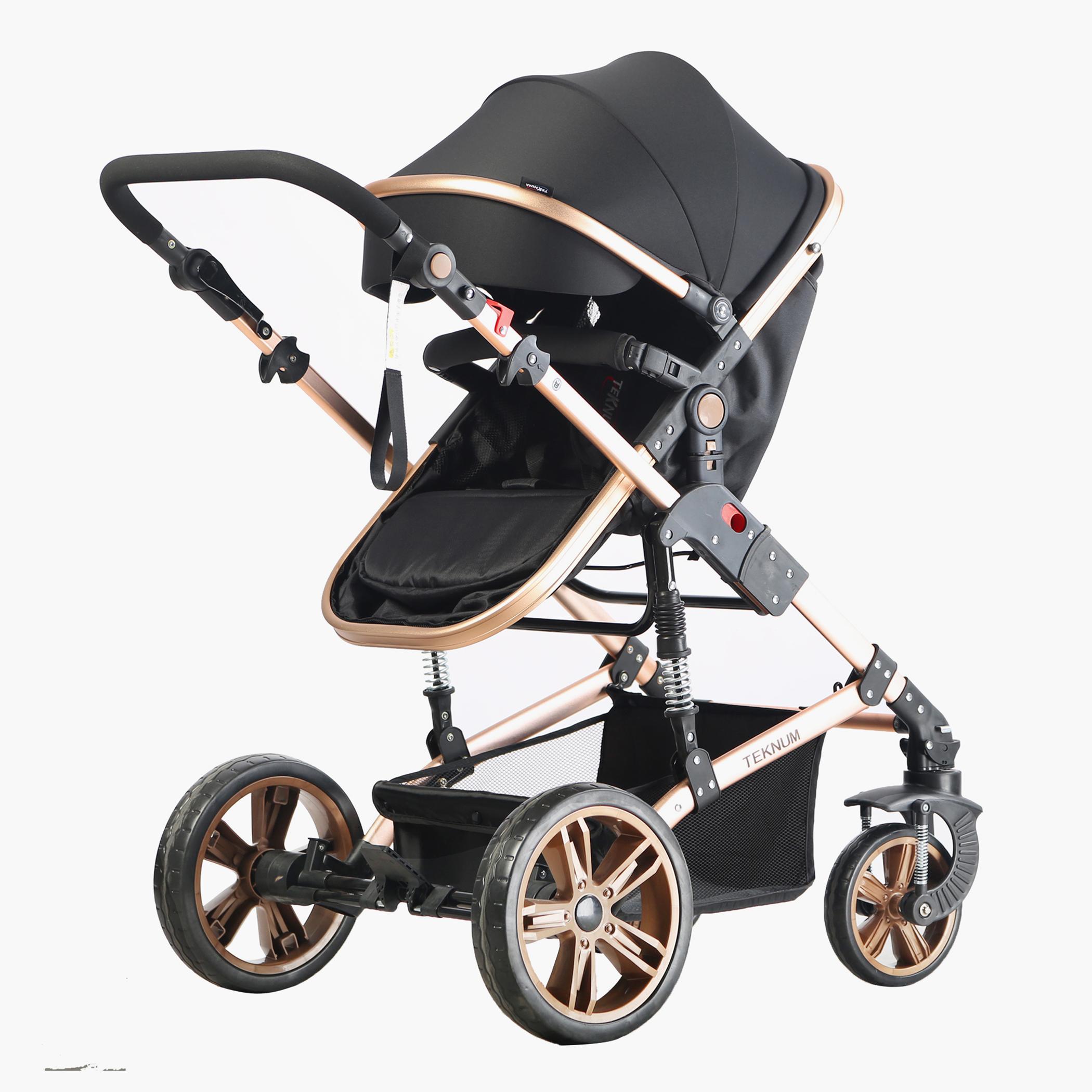 Teknum 3-in-1 Pram Stroller with Canopy-baby-gear-strollersandprams-strollers-image-9