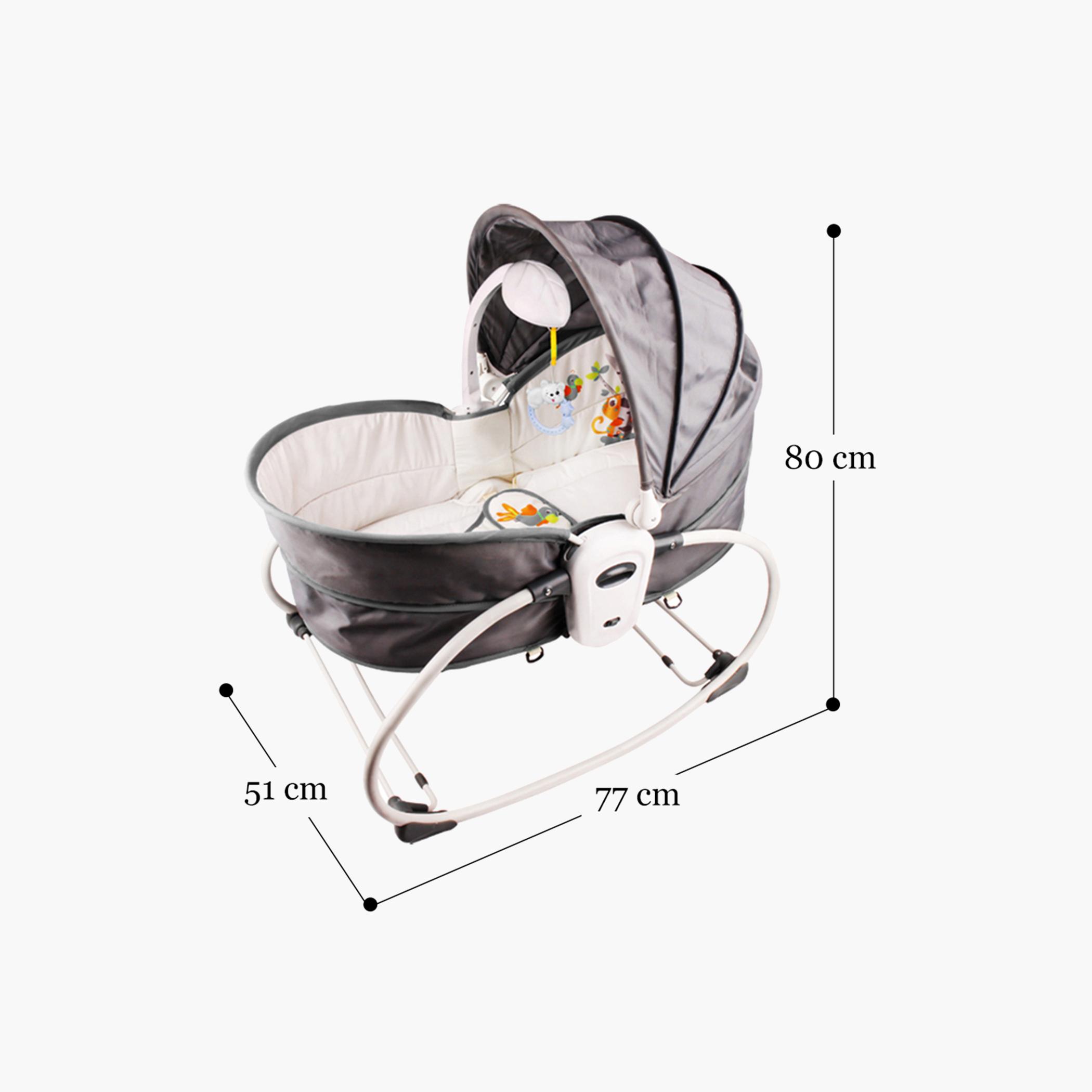 Teknum 5-in-1 Cozy Rocker Bassinet with Awning and Mosquito Net-baby-nursery-furniture-cribsandbeds-bassinets-image-10