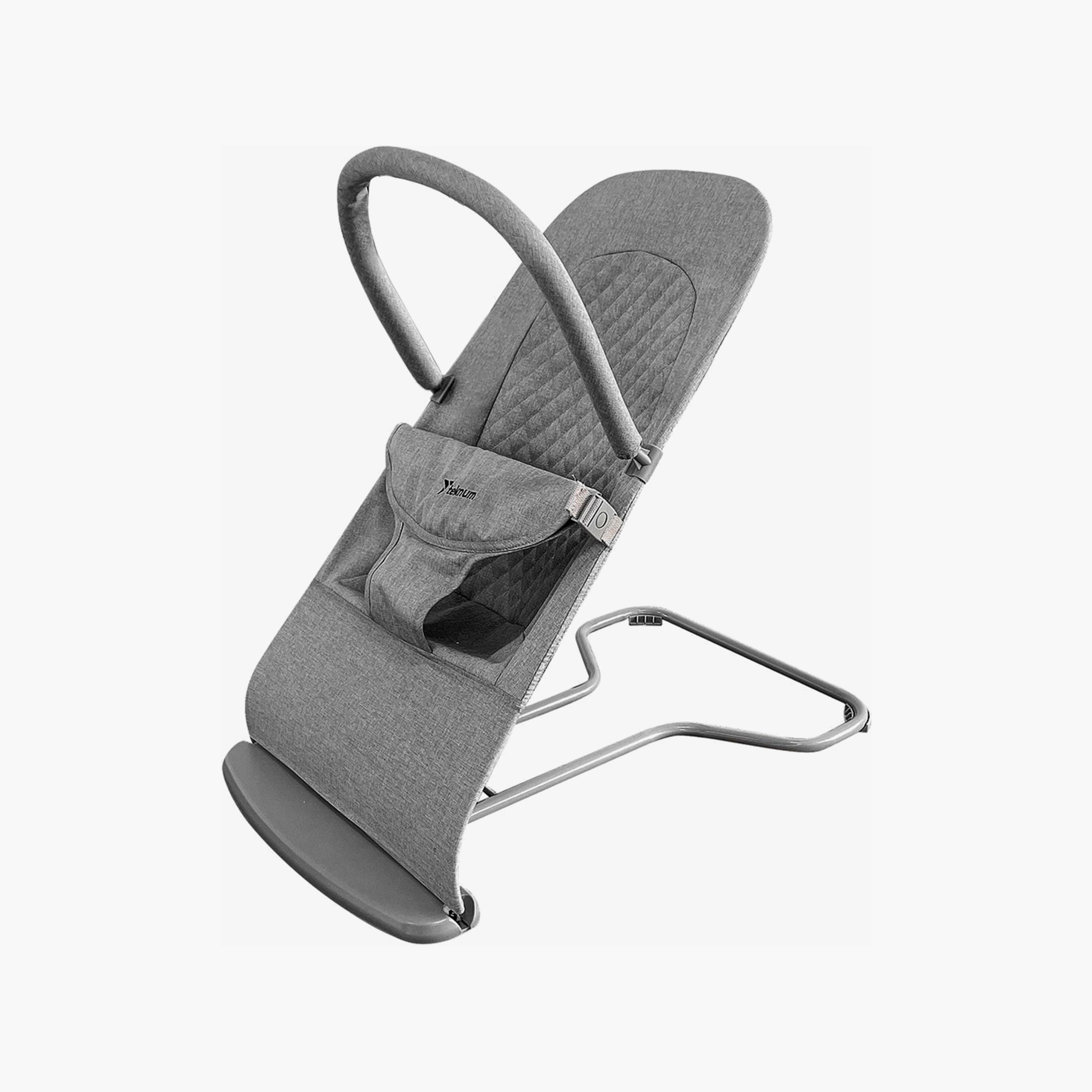 Teknum 3-Stage Baby Bouncer Recliner Seat - Grey-baby-infantactivity-bouncers-image-2
