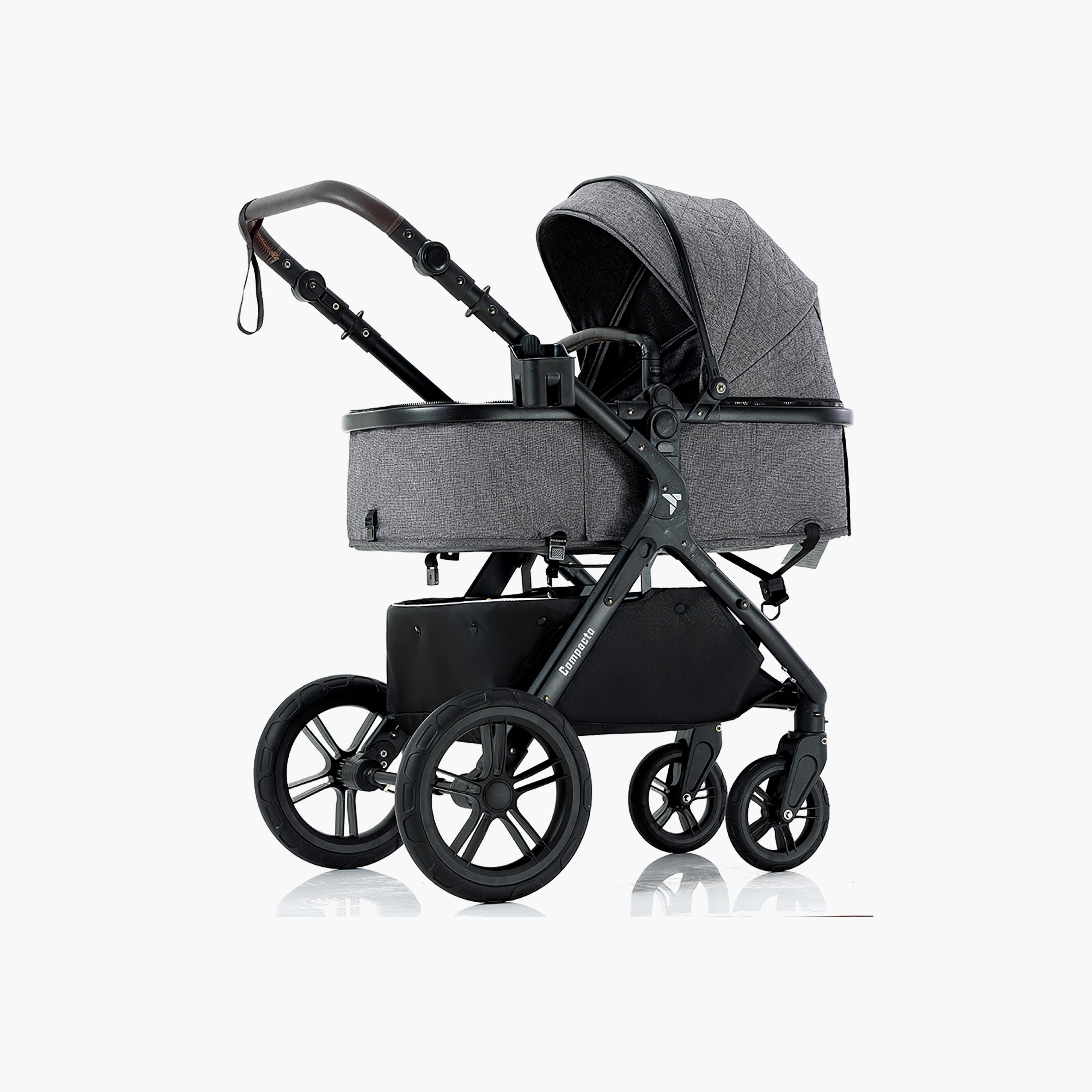 Teknum 3-in-1 Compacto Travel Baby Stroller with Canopy-baby-gear-strollersandprams-strollers-image-1