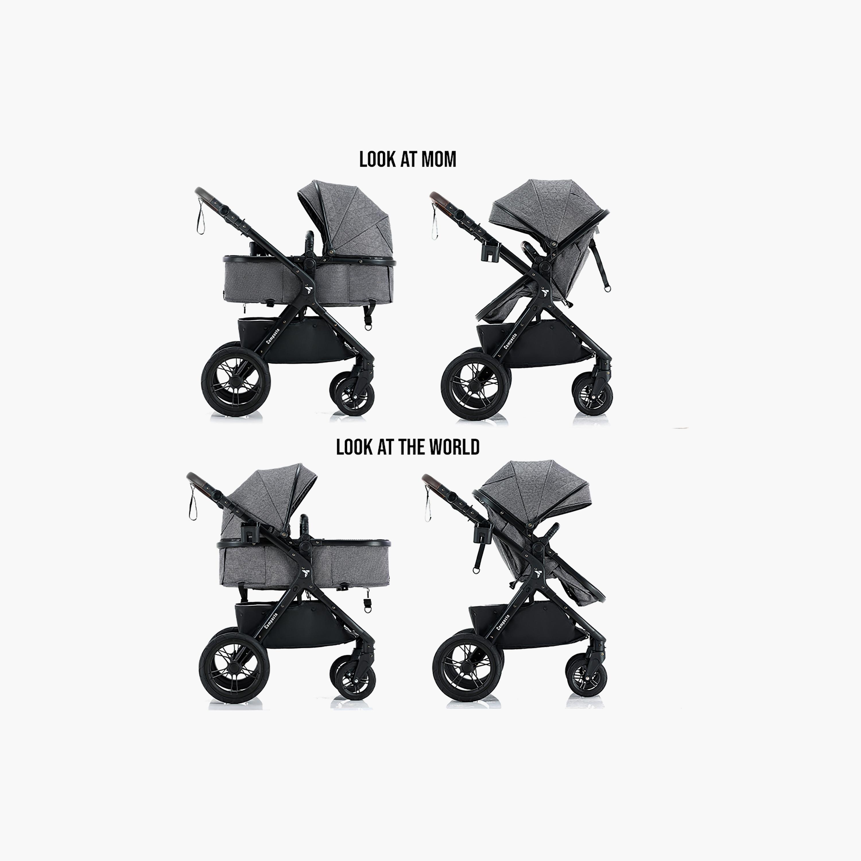 Teknum 3-in-1 Compacto Travel Baby Stroller with Canopy-baby-gear-strollersandprams-strollers-image-3