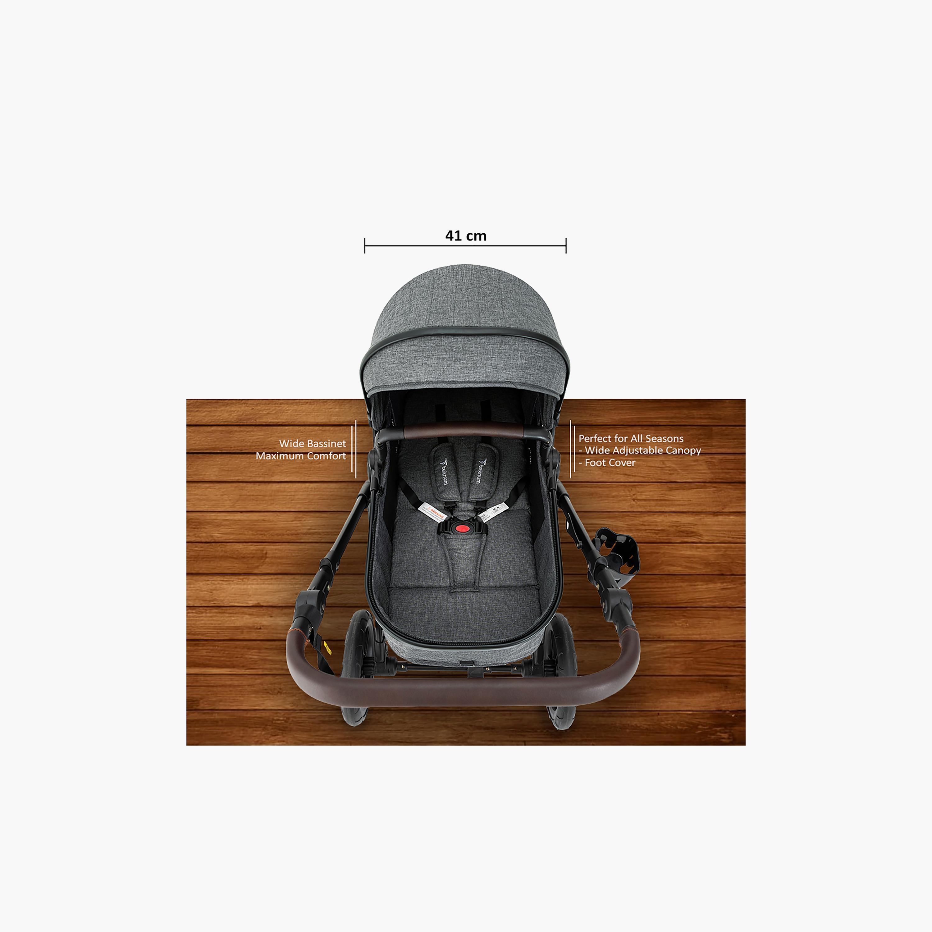 Teknum 3-in-1 Compacto Travel Baby Stroller with Canopy-baby-gear-strollersandprams-strollers-image-5