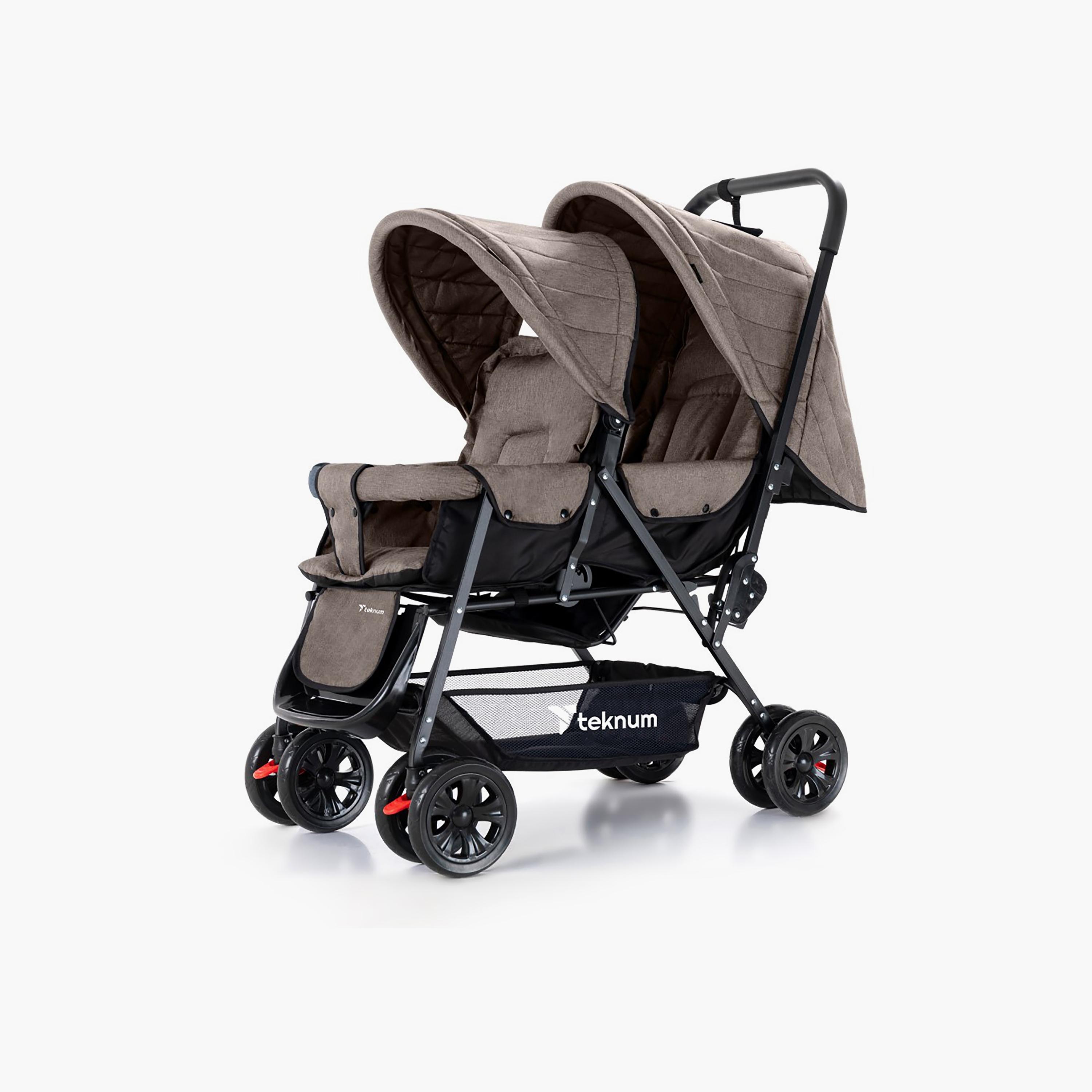Teknum Double Baby Stroller-baby-gear-strollersandprams-strollers-image-1