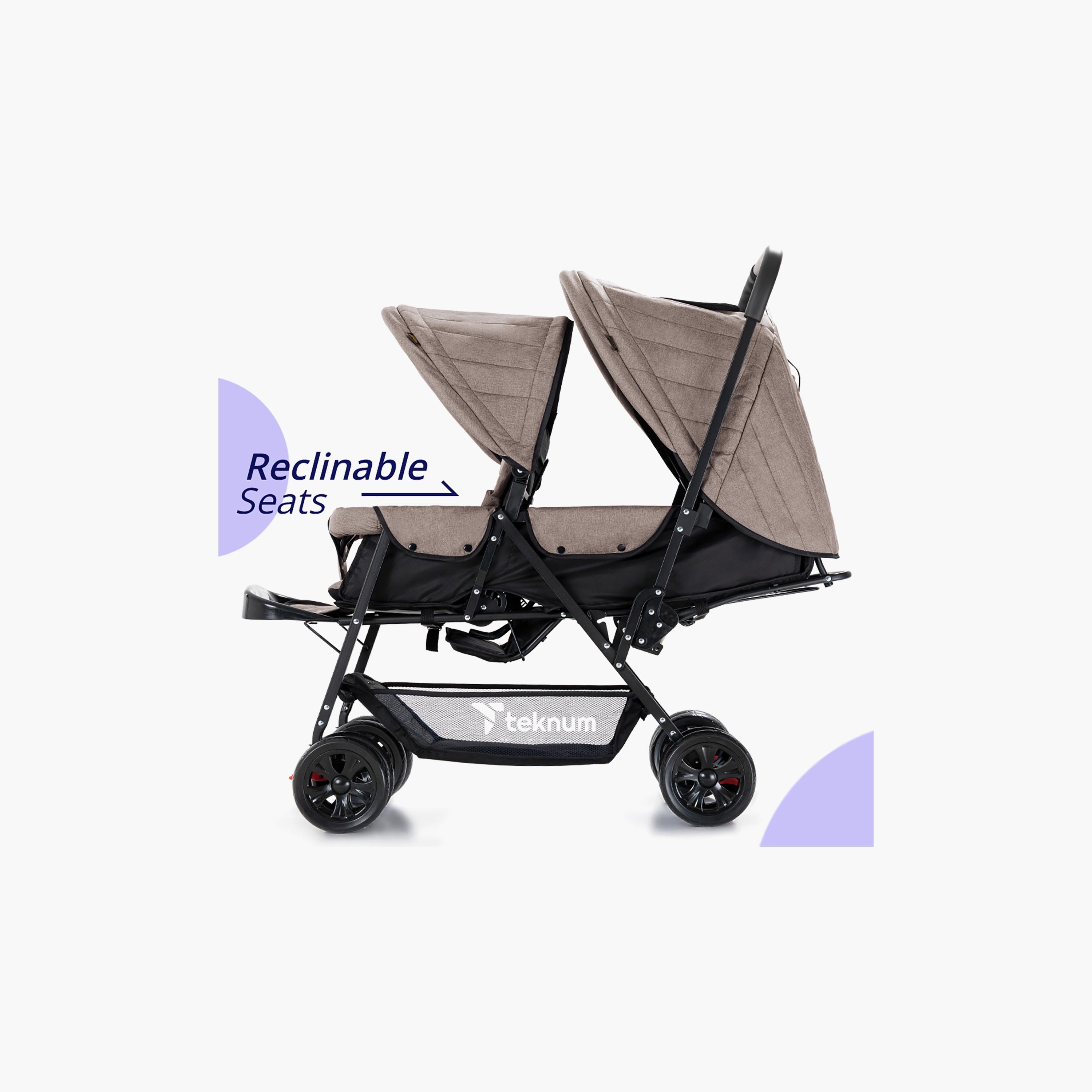 Teknum Double Baby Stroller-baby-gear-strollersandprams-strollers-image-3