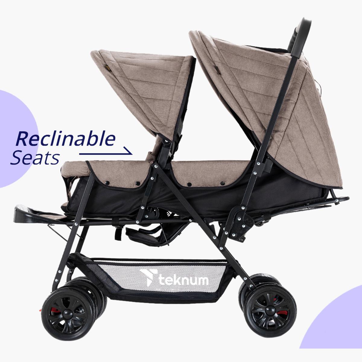 Teknum Double Baby Stroller-baby-gear-strollersandprams-strollers-image-8