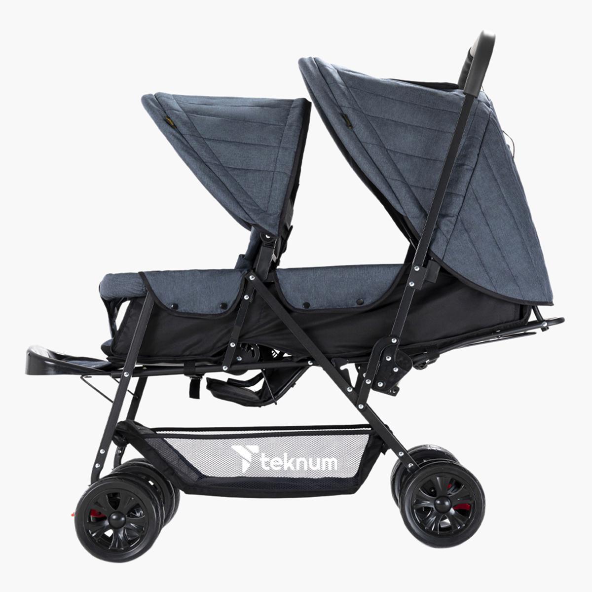 Teknum Double Baby Stroller with Canopy-baby-gear-strollersandprams-strollers-image-10