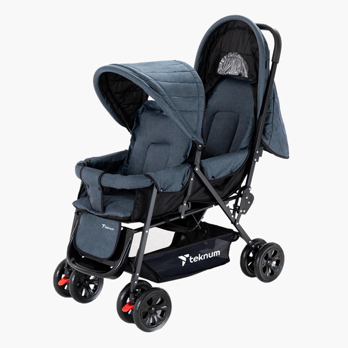 Teknum Double Baby Stroller with Canopy-baby-gear-strollersandprams-strollers-image-12
