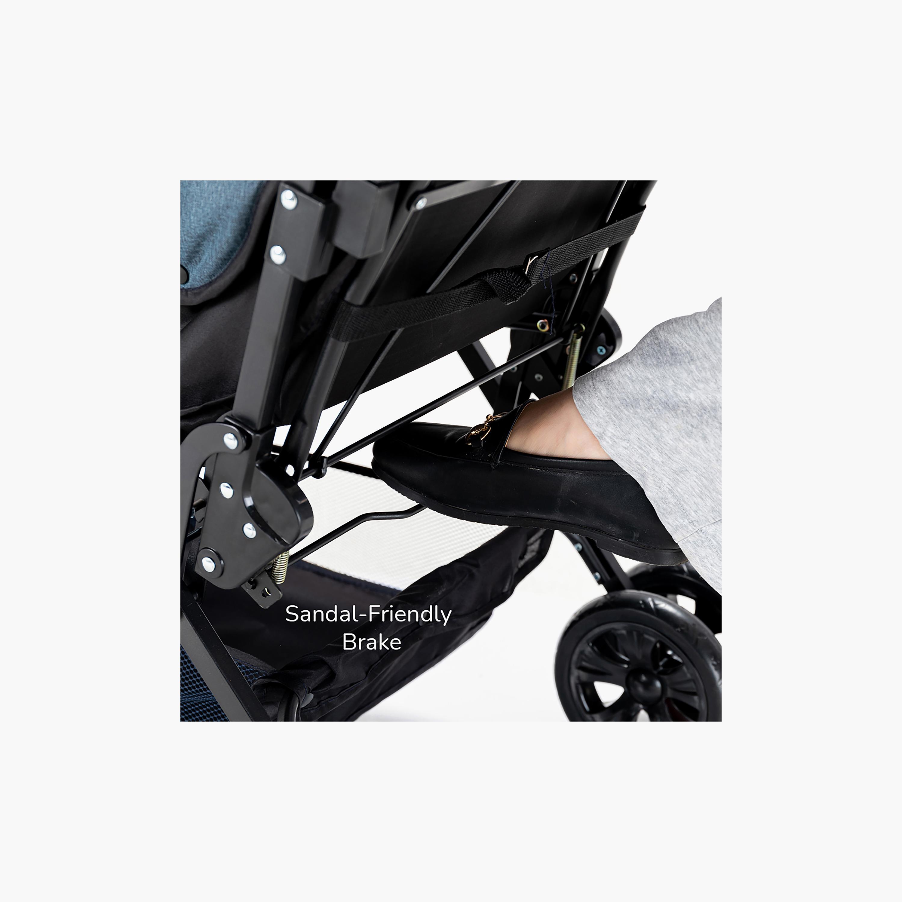 Teknum Double Baby Stroller with Canopy-baby-gear-strollersandprams-strollers-image-4